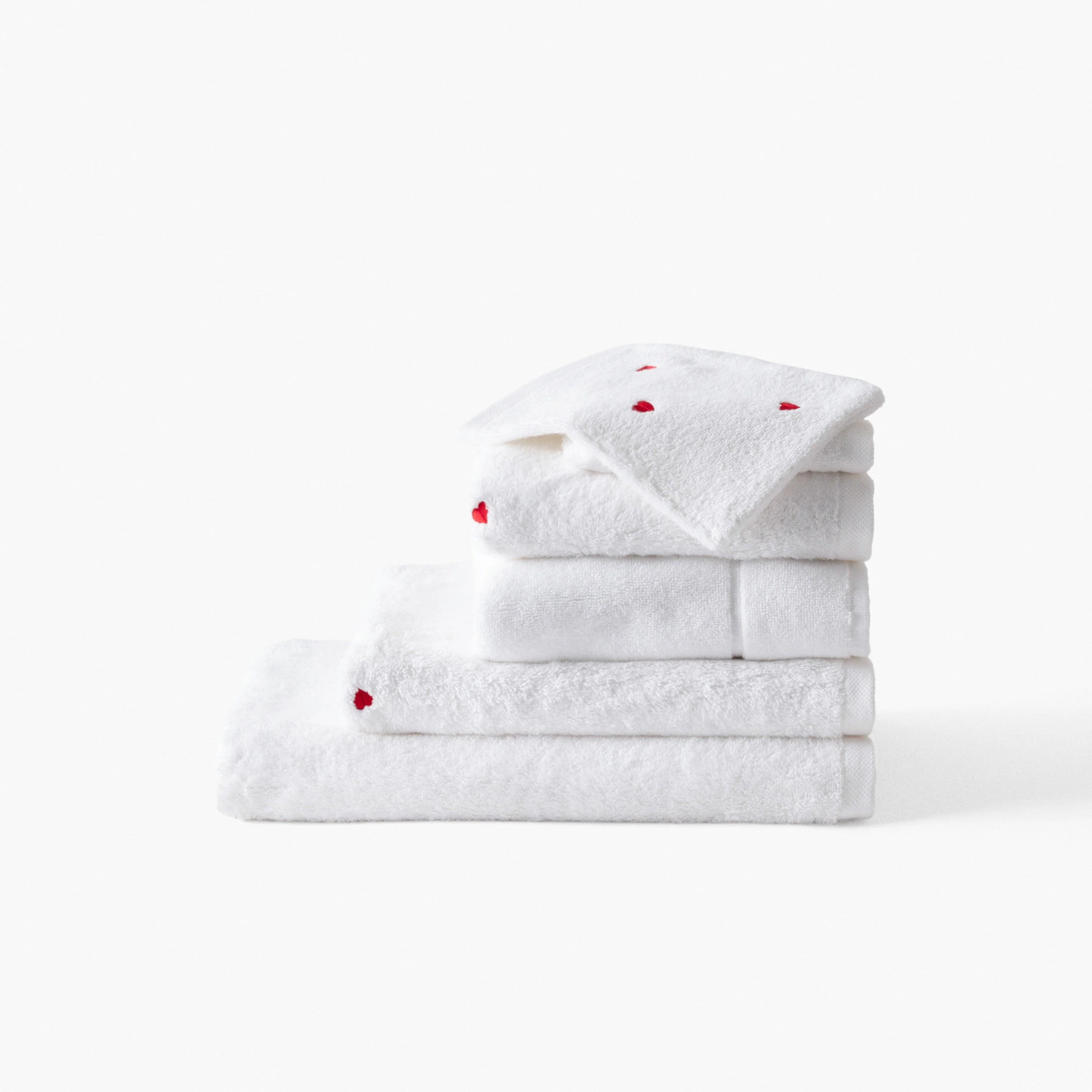Adore Cotton Bath Towel - White - Image 6