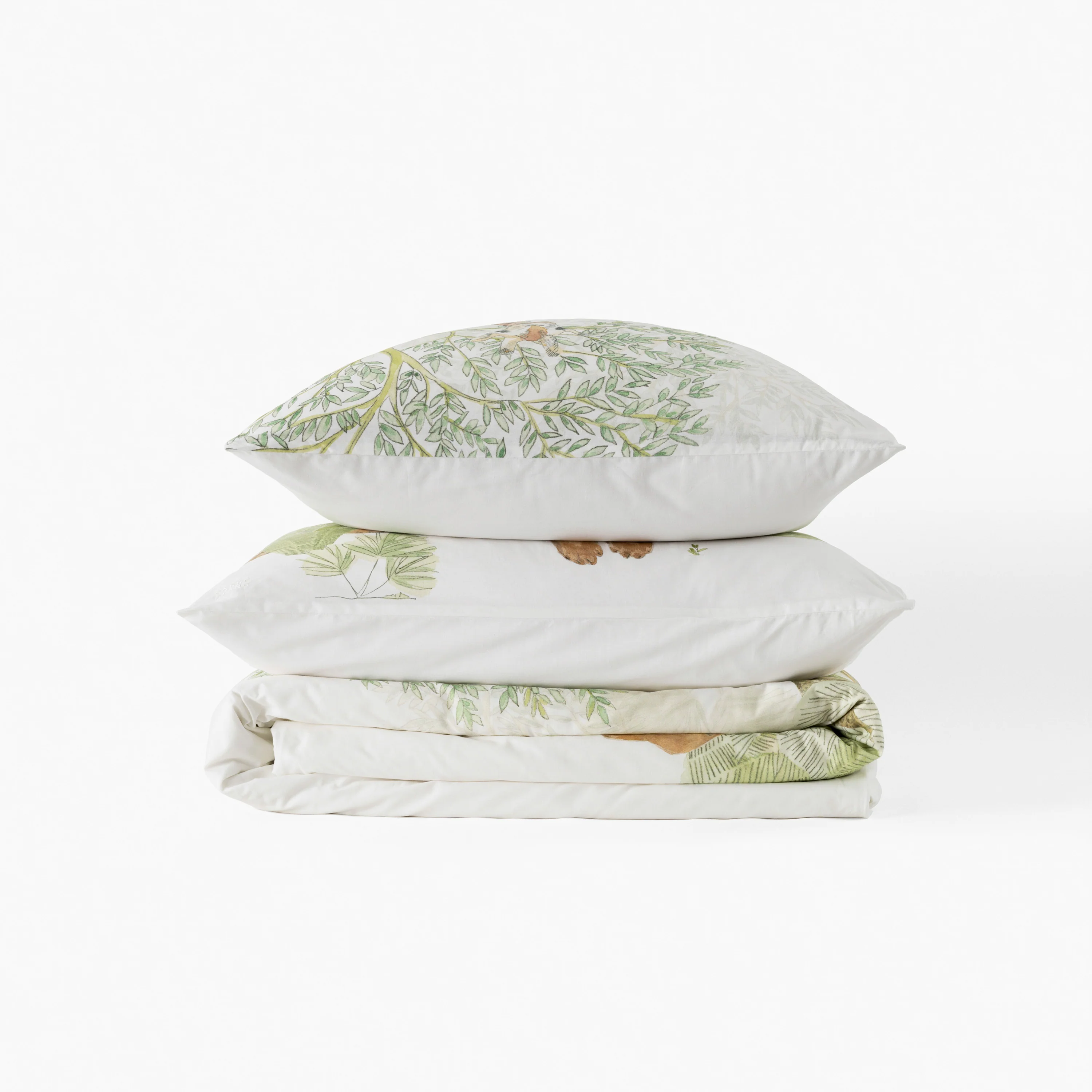 Anima Square Organic Cotton Pillowcase - Multicolour - Image 5