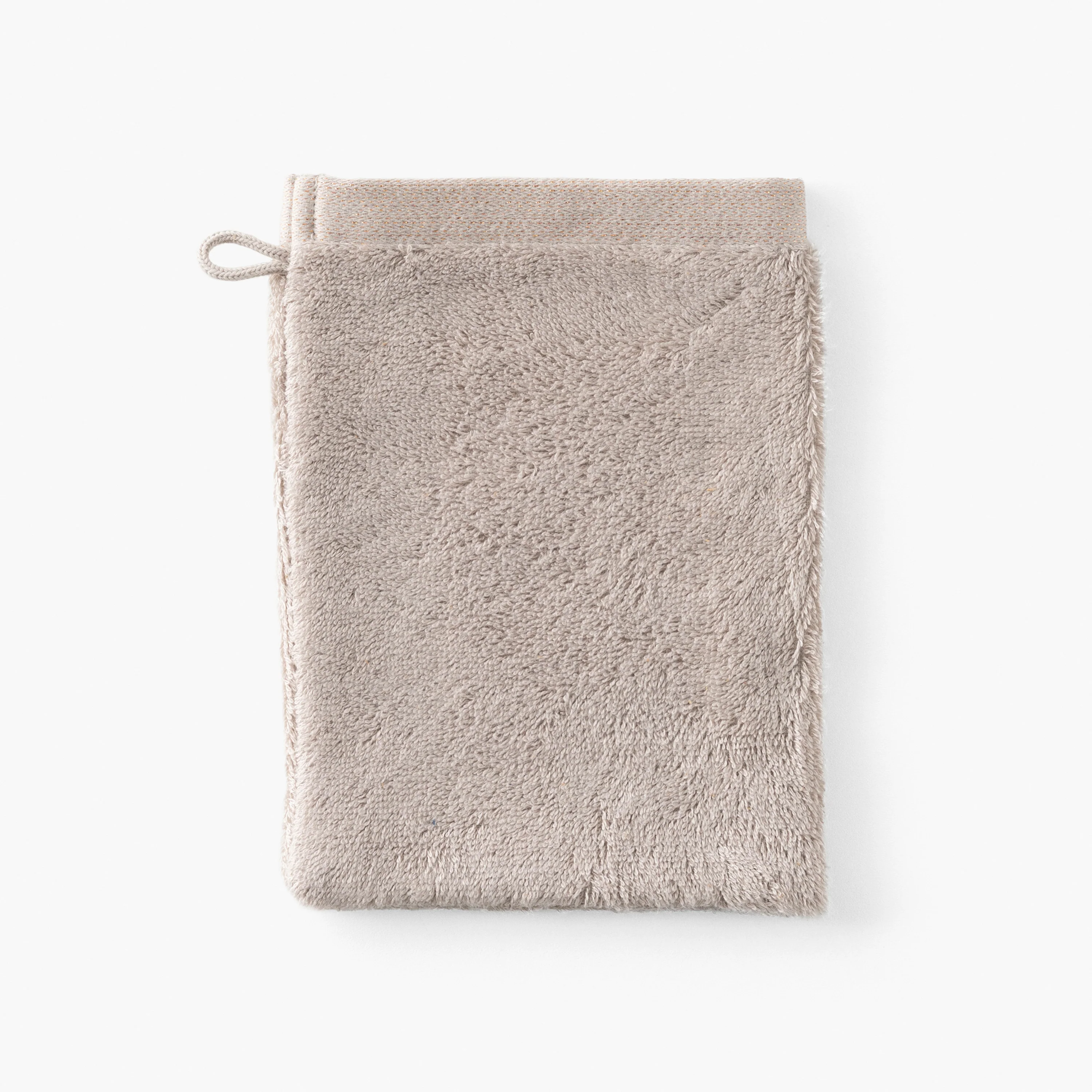 Aura Cotton & Bamboo Viscose Glove - Mole Brown - Image 2