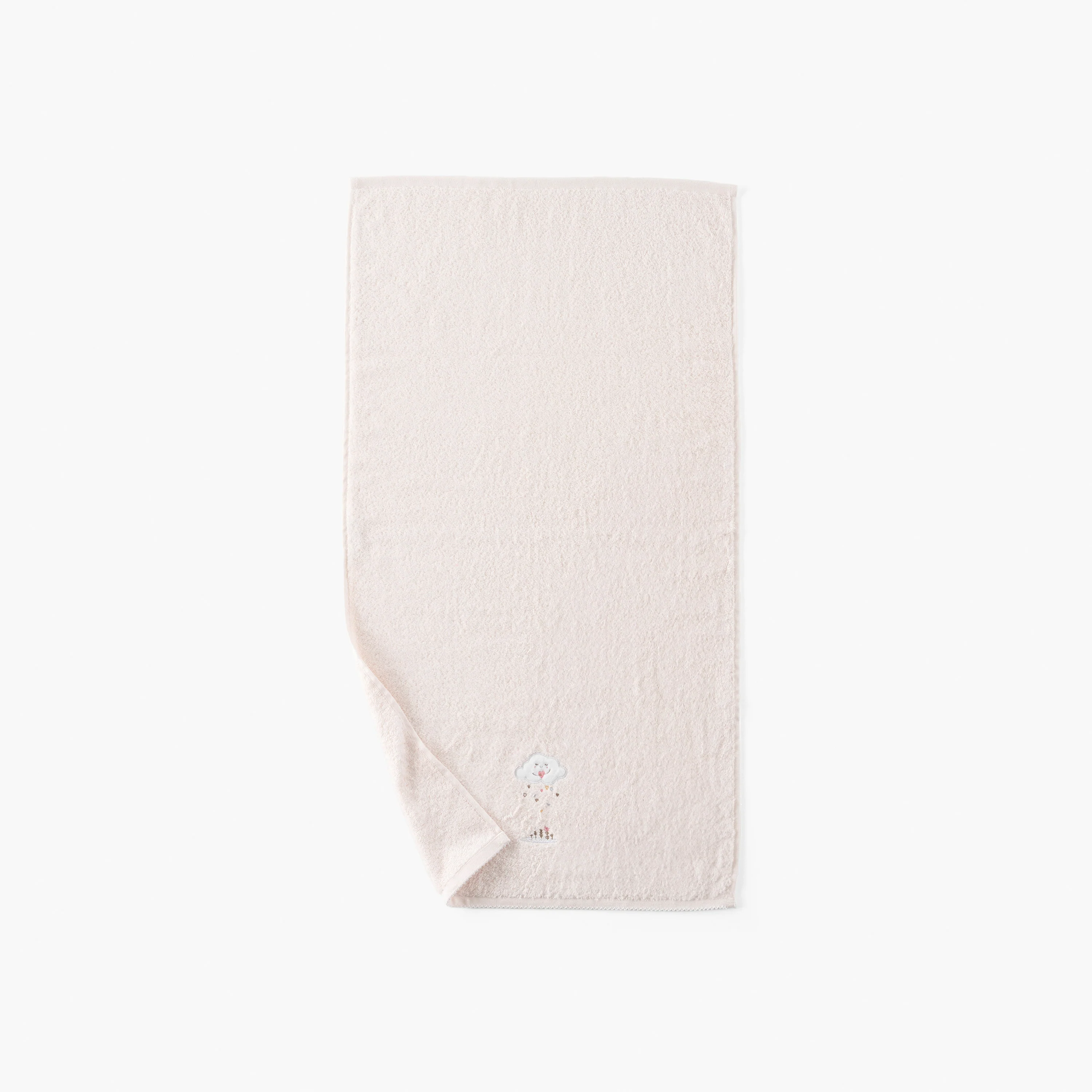 Bienvenue Cotton Bath Towel - Rose - Image 3