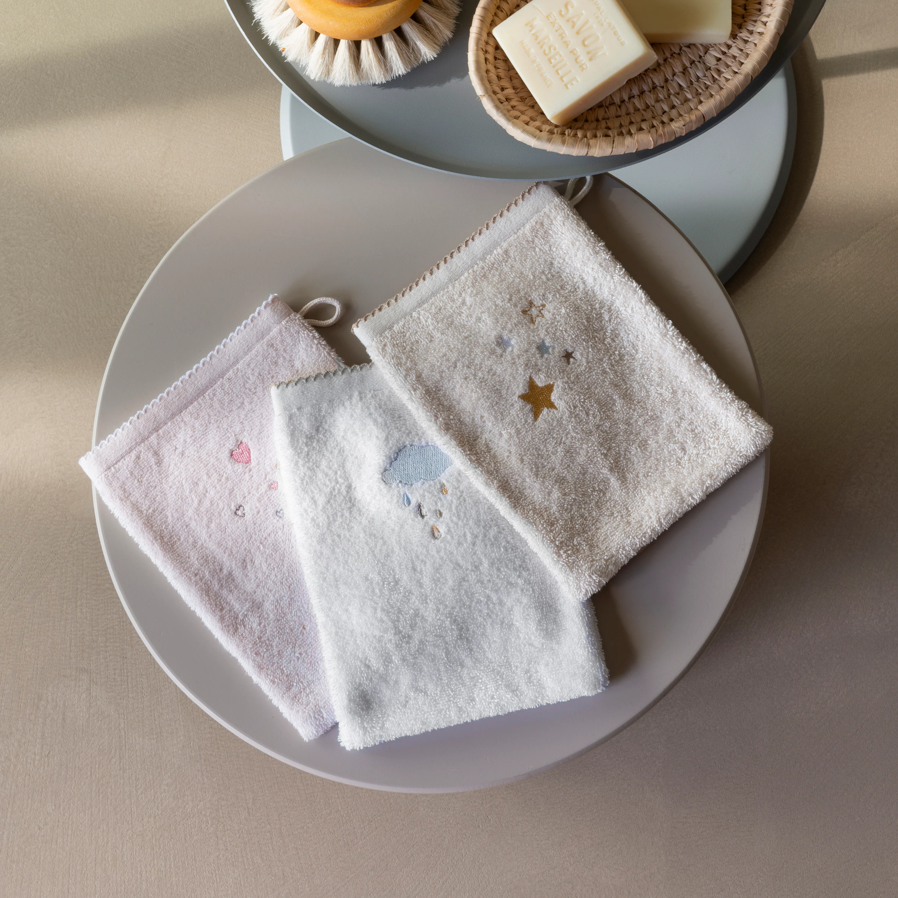 Bienvenue Cotton Glove - Rose - Image 3