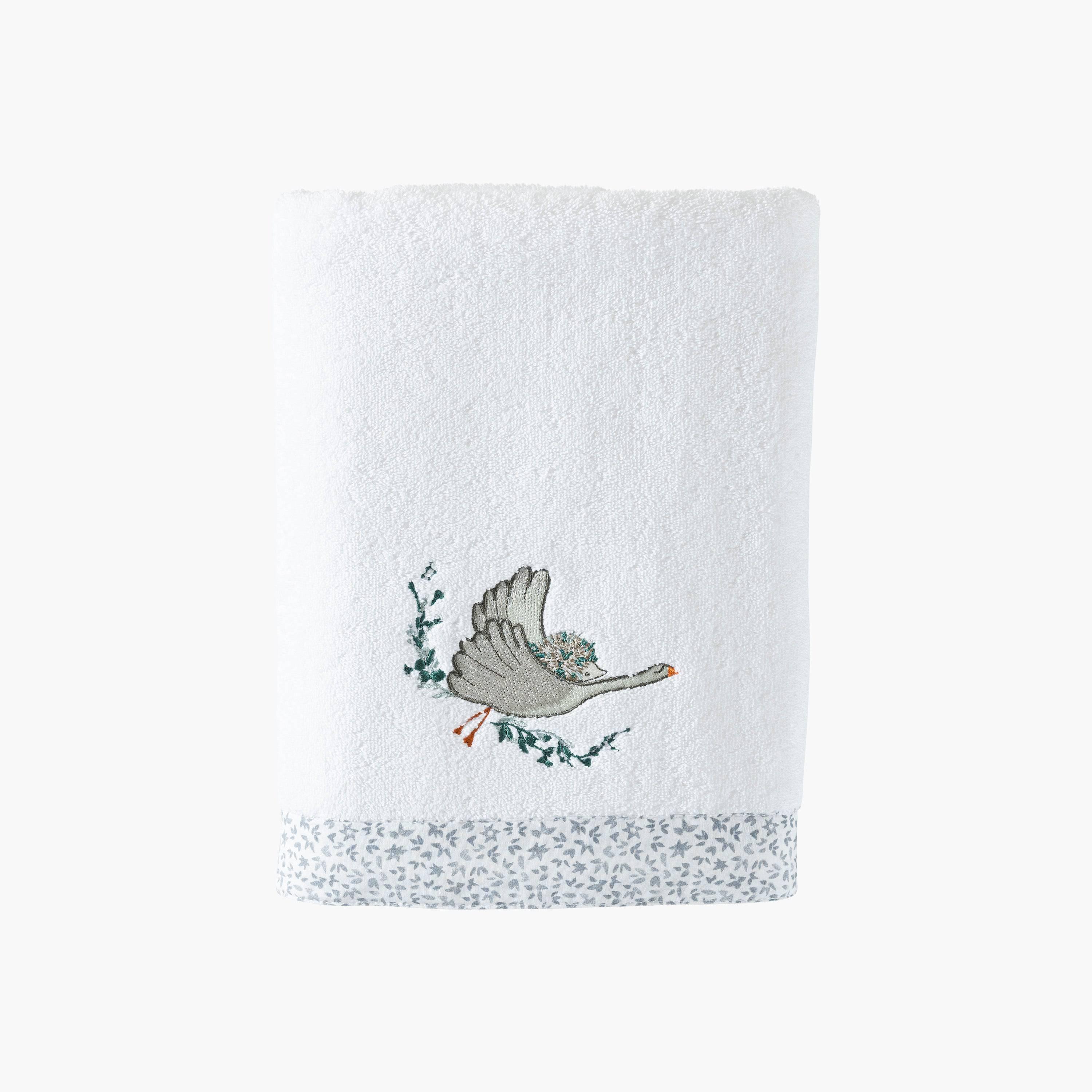 Câline Organic Cotton Bath Towel - White - Image 4