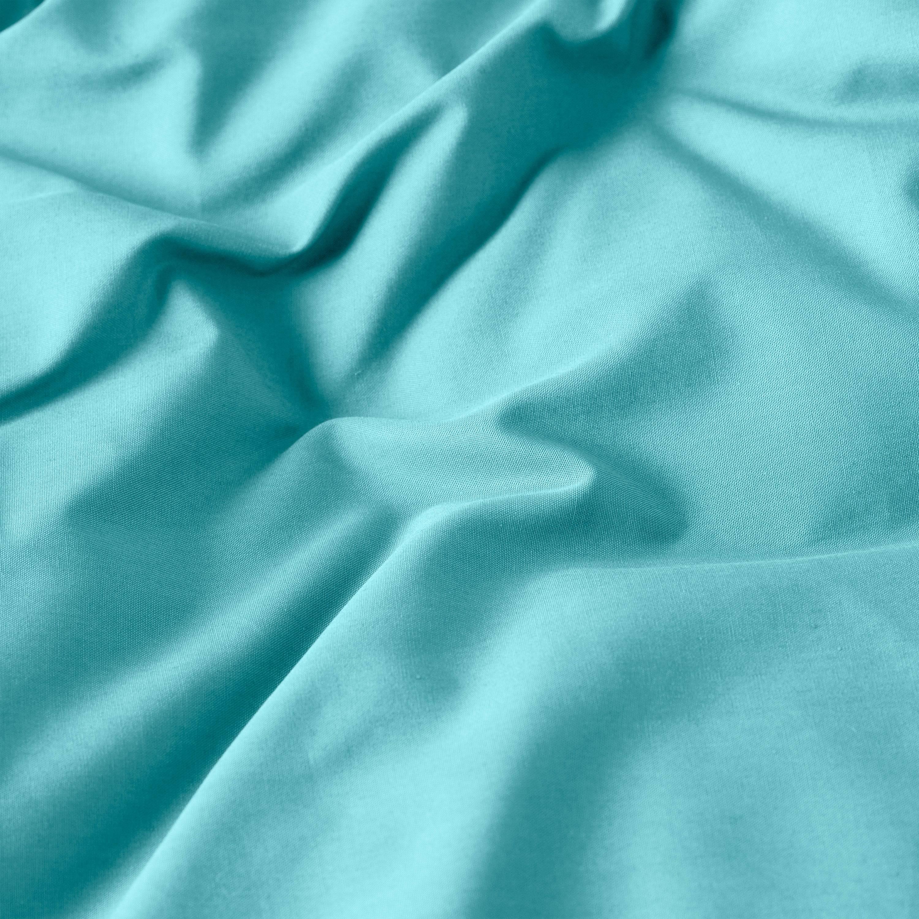 Neo Cotton Percale Duvet Cover - Lagoon - Image 3
