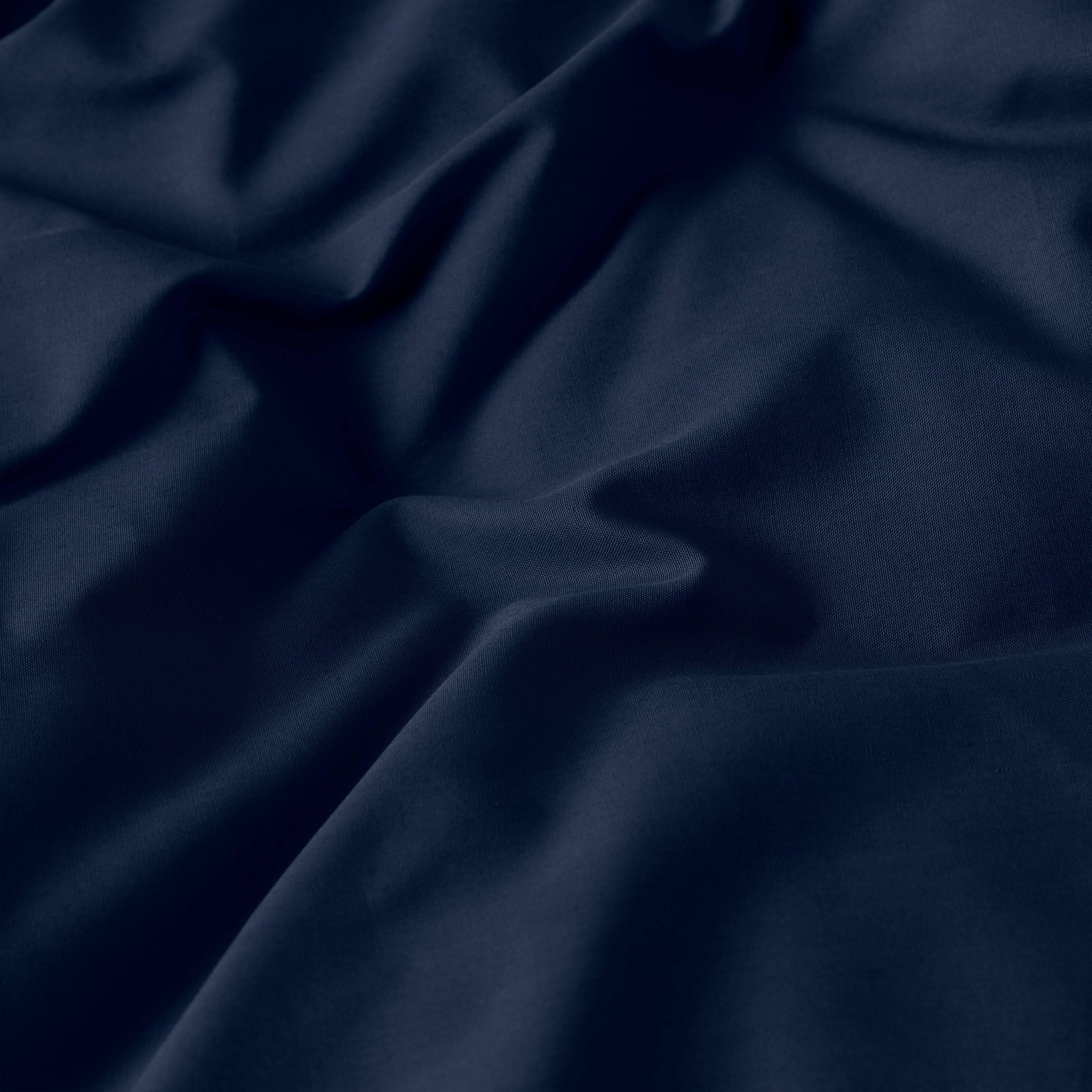 Neo Cotton Percale Duvet Cover - Navy - Image 2