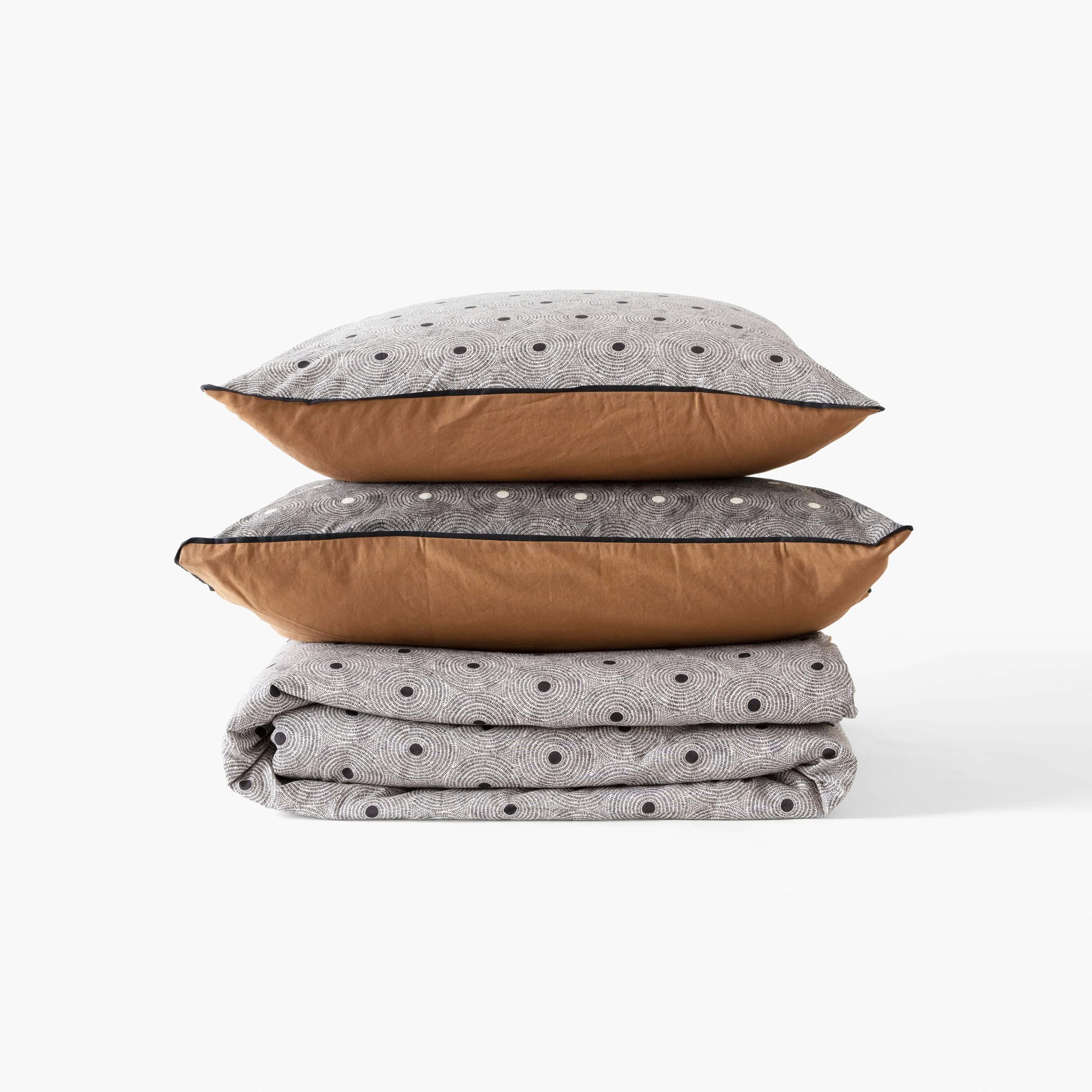 Eclipse Linen and Washed Cotton Duvet Cover - Image 4