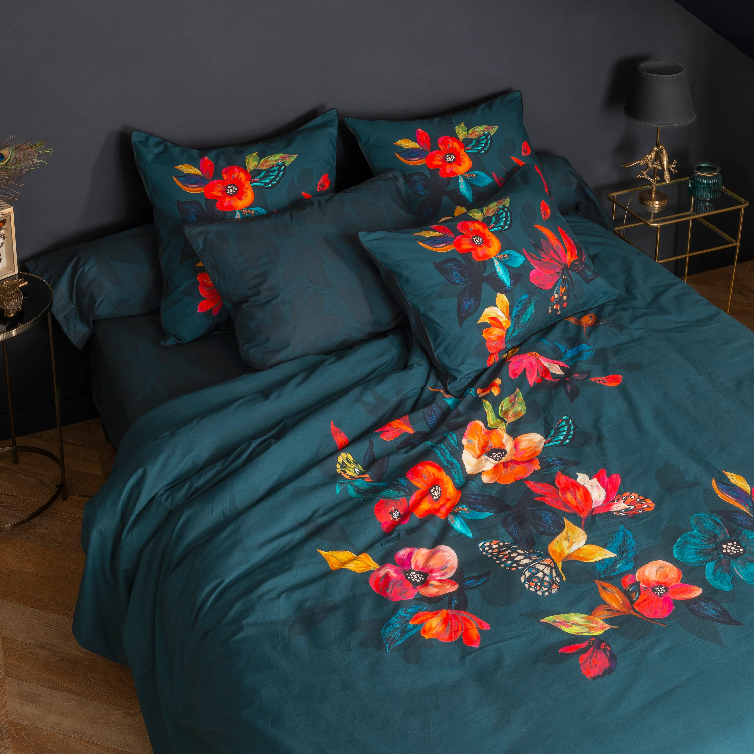 Eclats Print Cotton Duvet Cover - Image 2