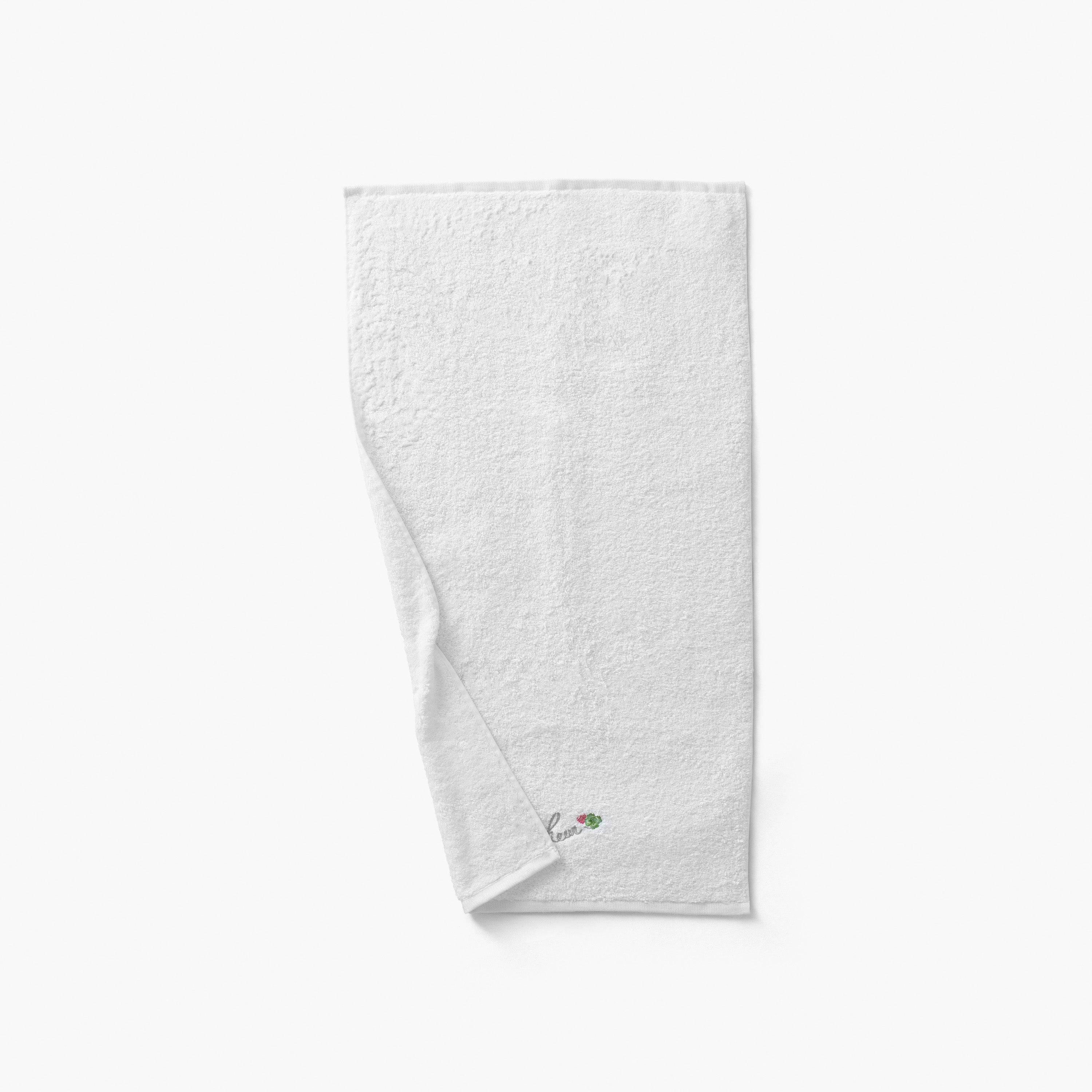 Eloges Cotton and Bamboo Viscose Bath Towel - White - Image 3