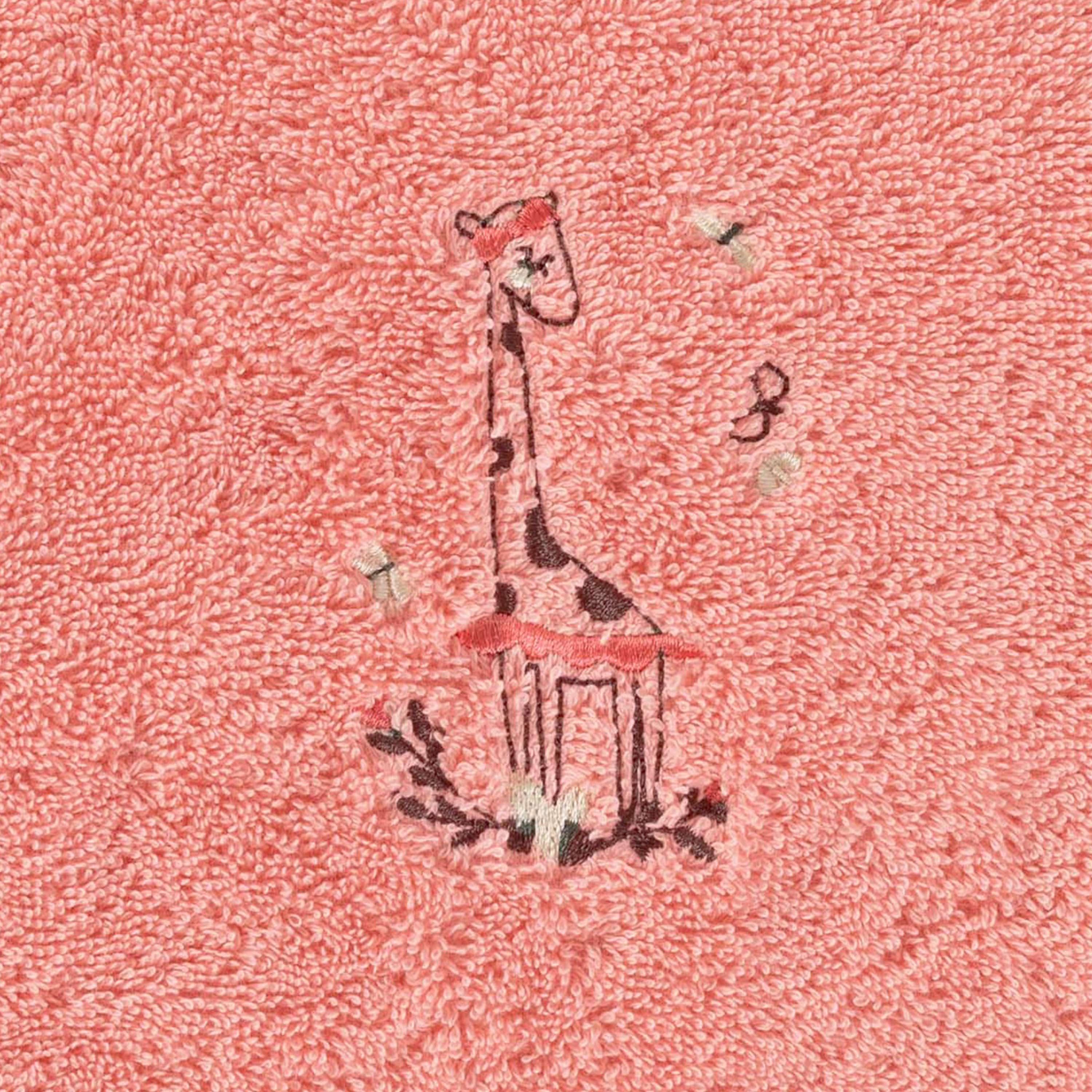 Festine Organic Cotton Velvet Bib Sorbet Pink - Image 6