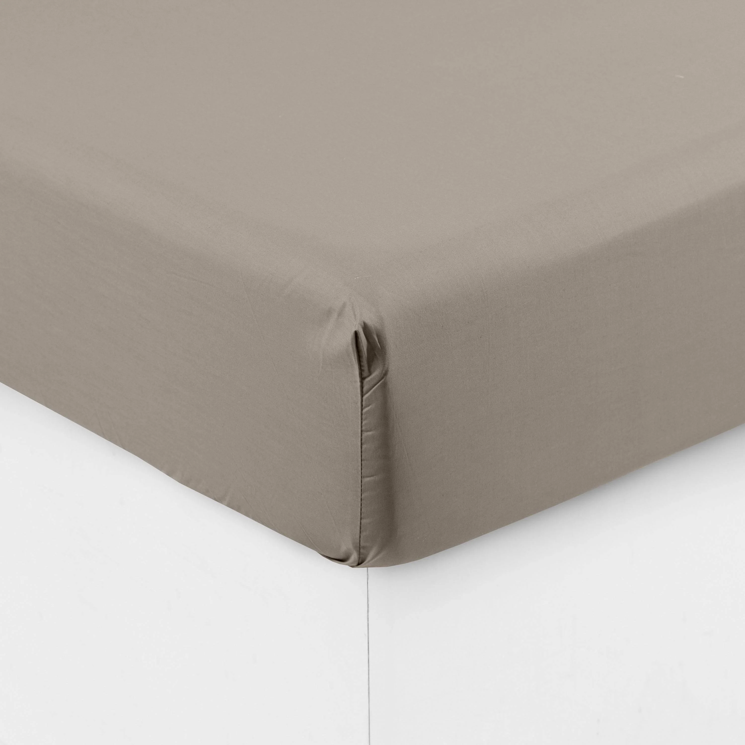 Neo Cotton Fitted Sheet - Linen - Image 3
