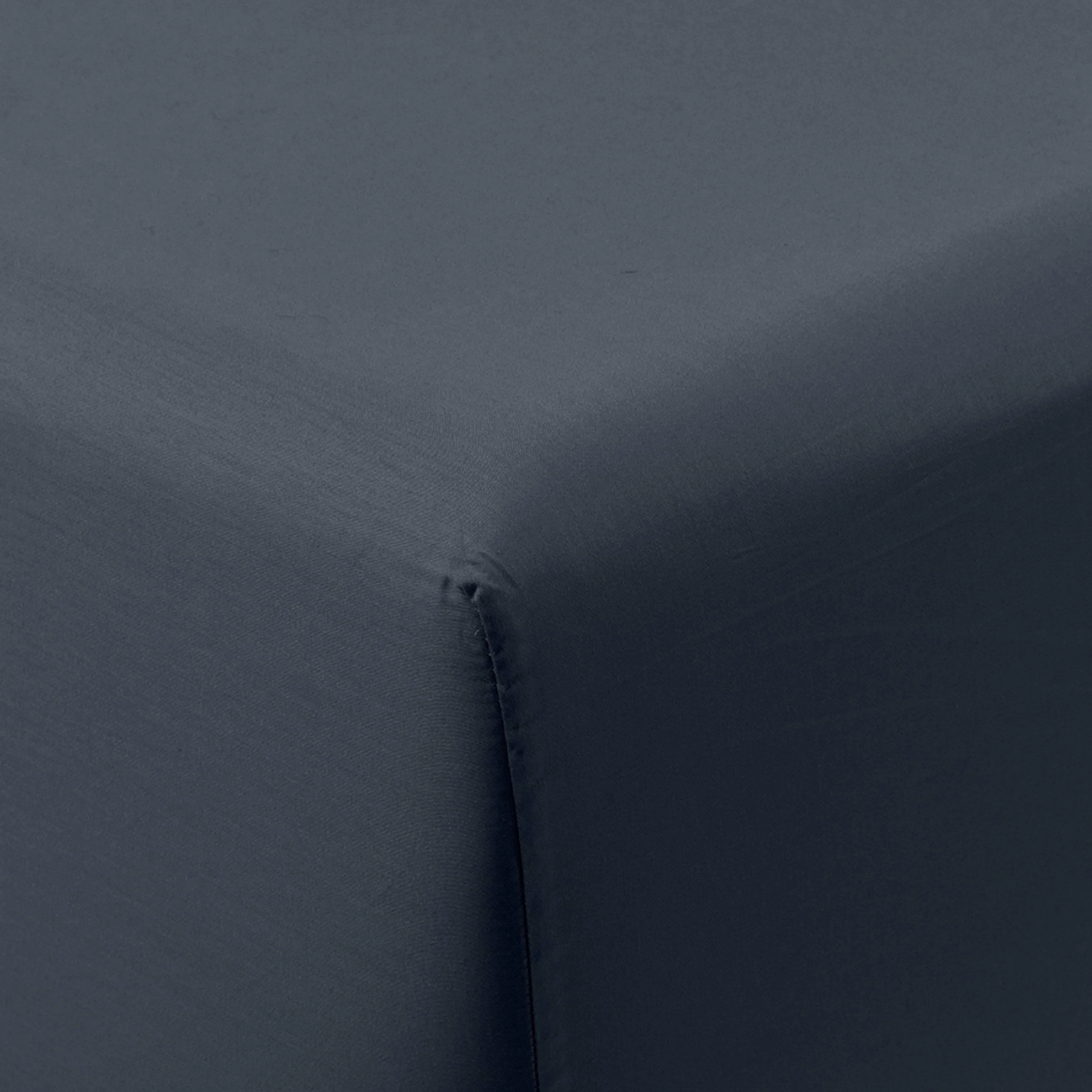 Prestige Cotton Sateen Fitted Sheet - Midnight Blue - Image 4