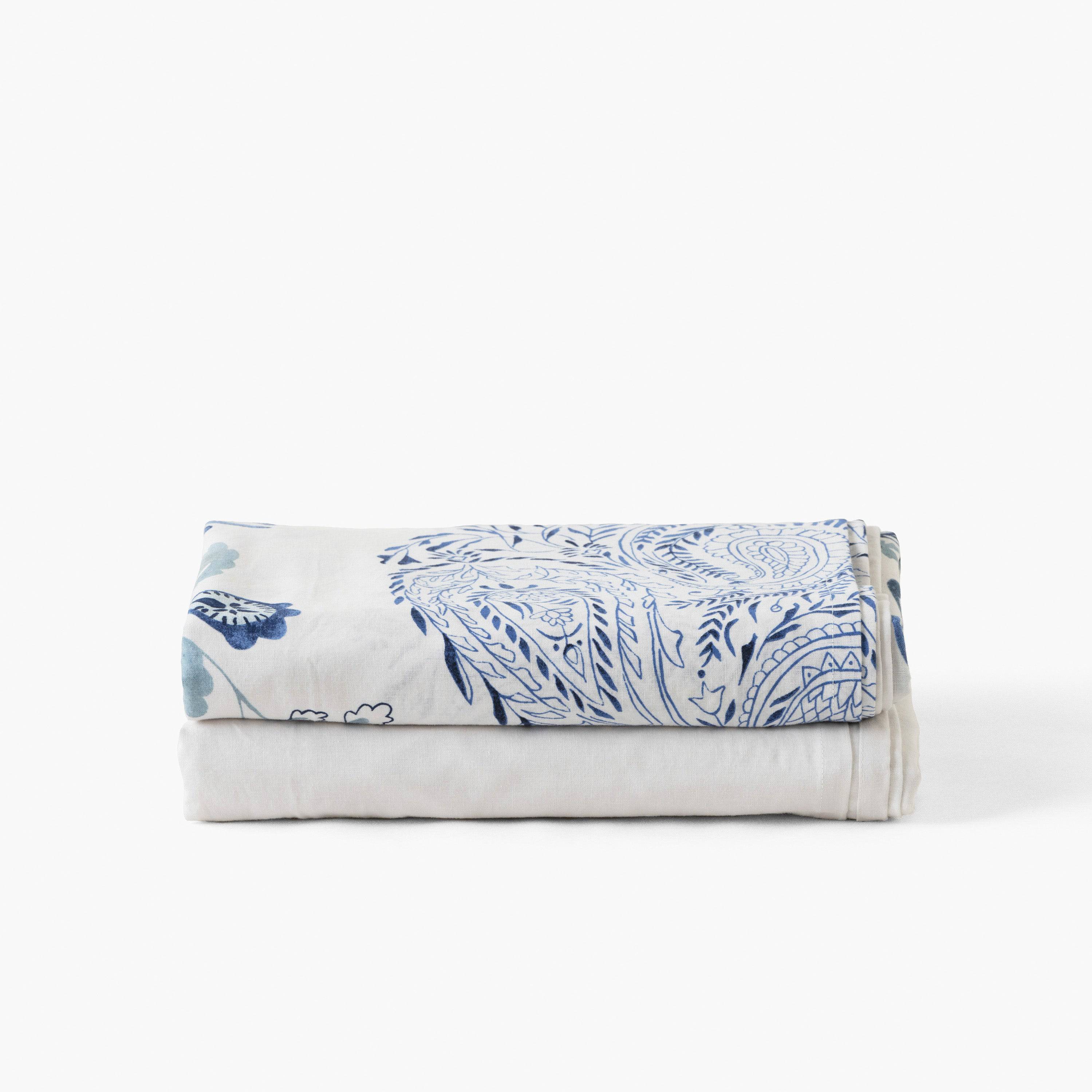 Flatsheet in Linen and Washed Cotton Madeleine - Image 4