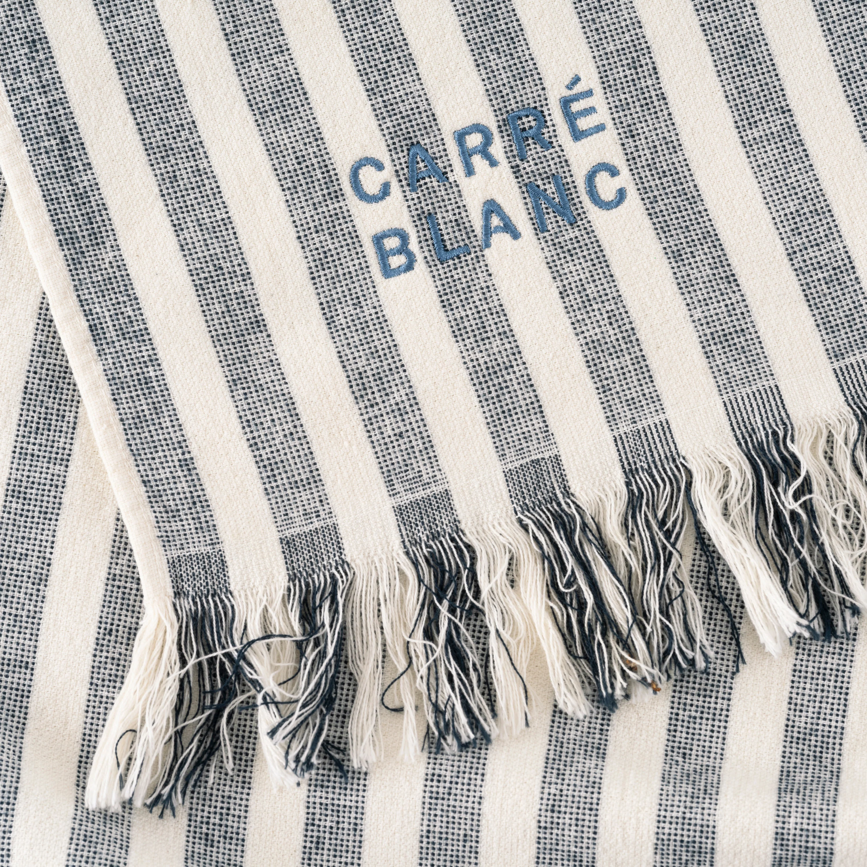 Fregate Turkish Cotton Beach Towel - Marine - Image 4