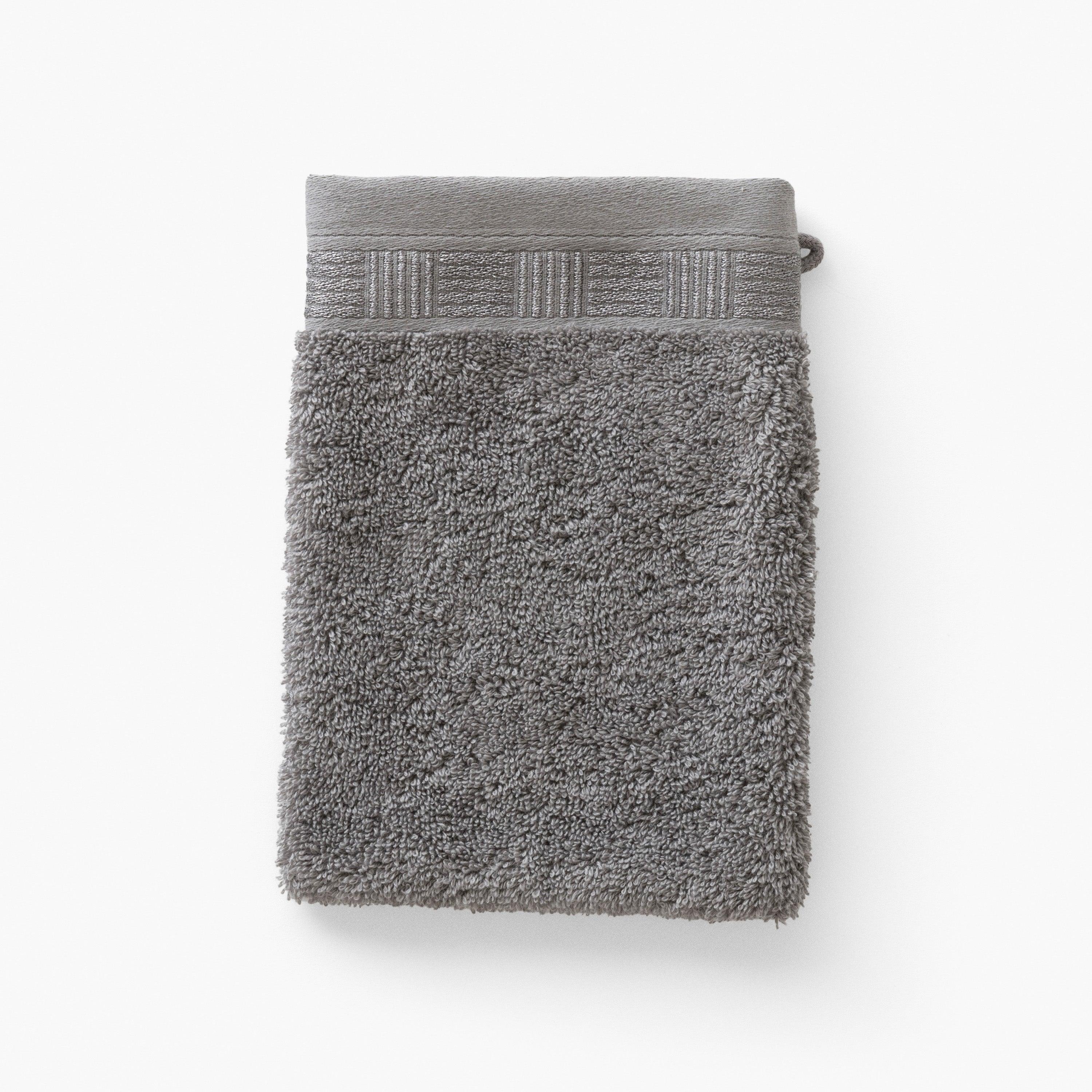Glove in Cotton Titane Pewter Grey