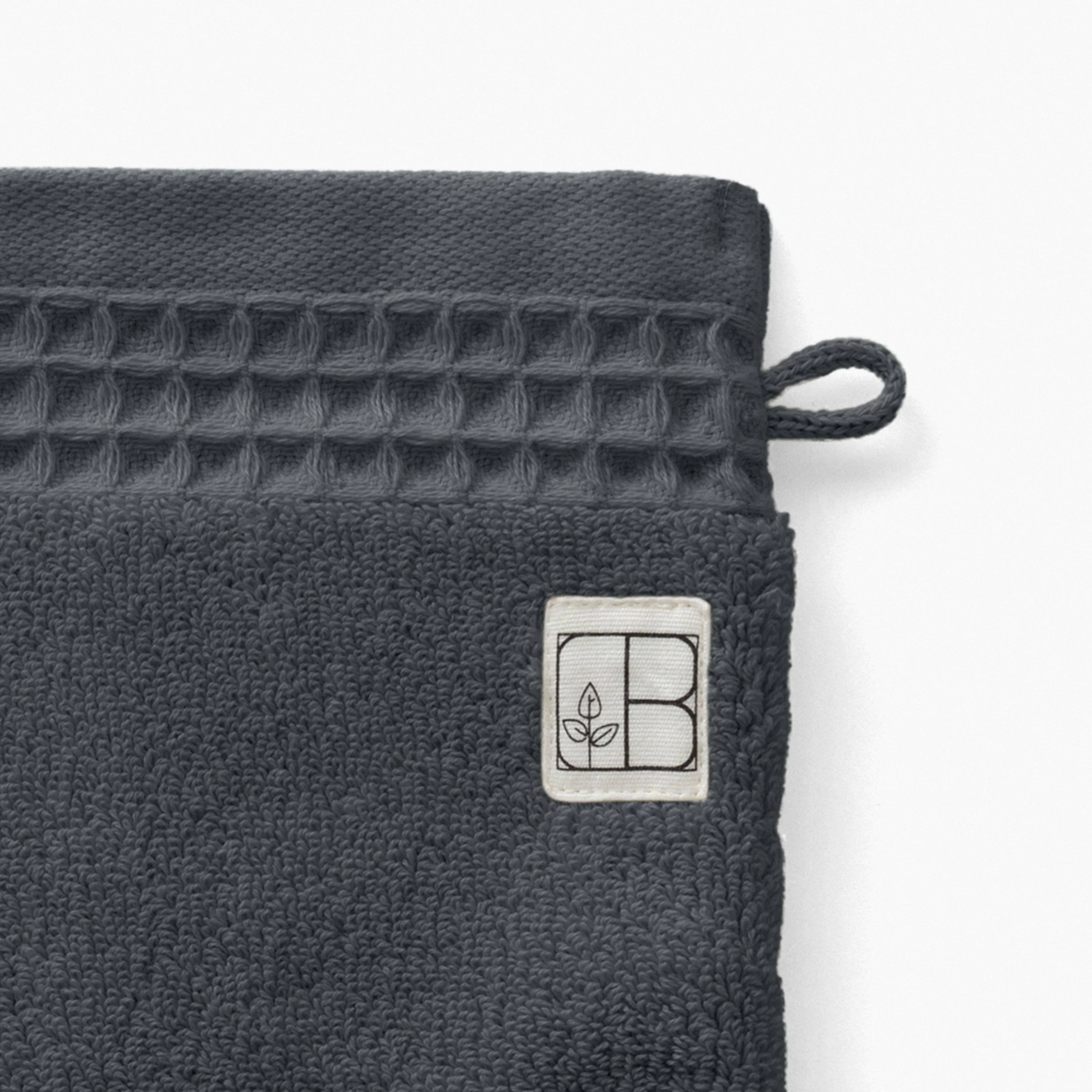 Source Organic Cotton Glove - Charcoal - Image 4