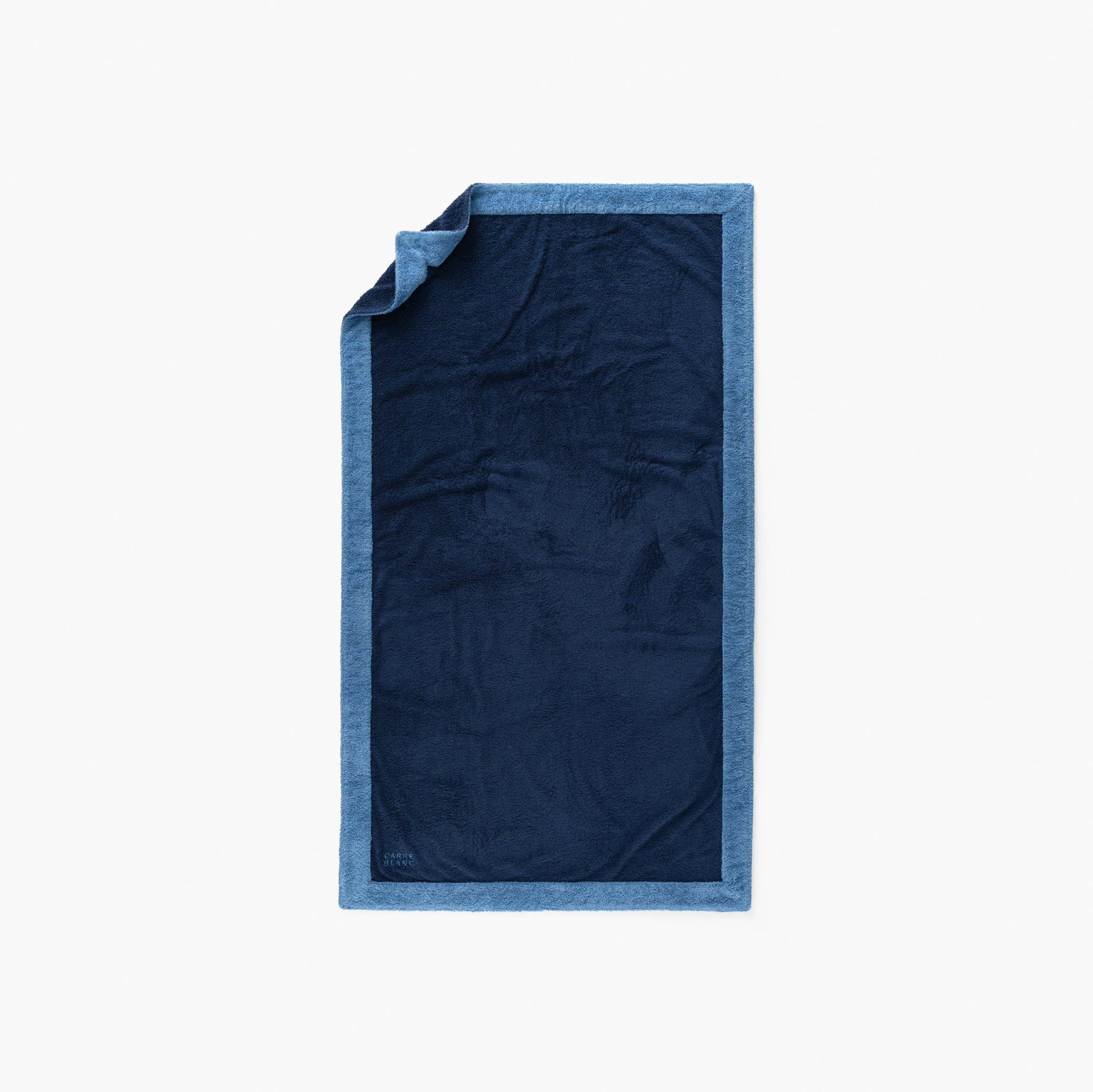 Greg Cotton Beach Towel - Navy - Image 4