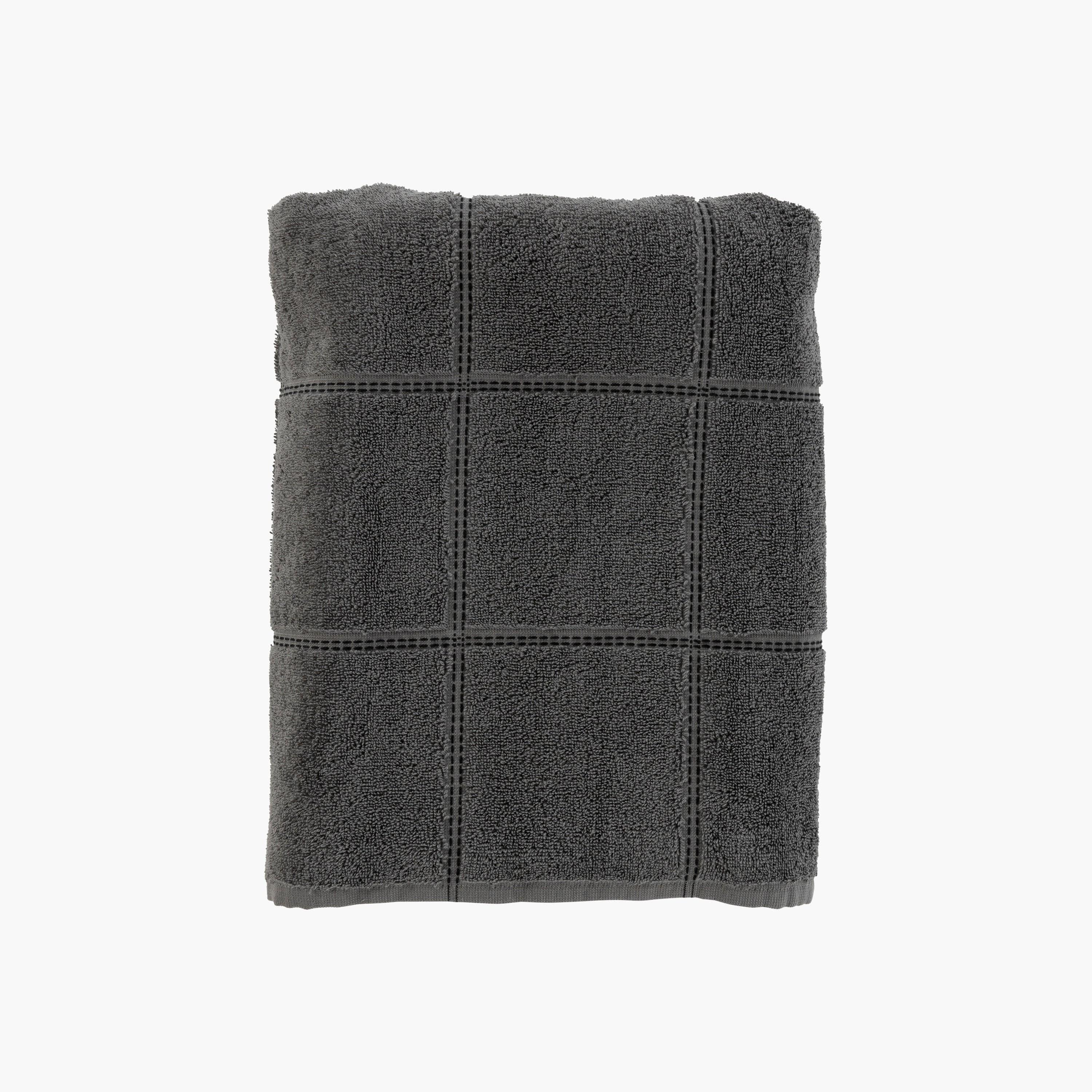 Grizzli Cotton Bath Towel - Grey - Image 5