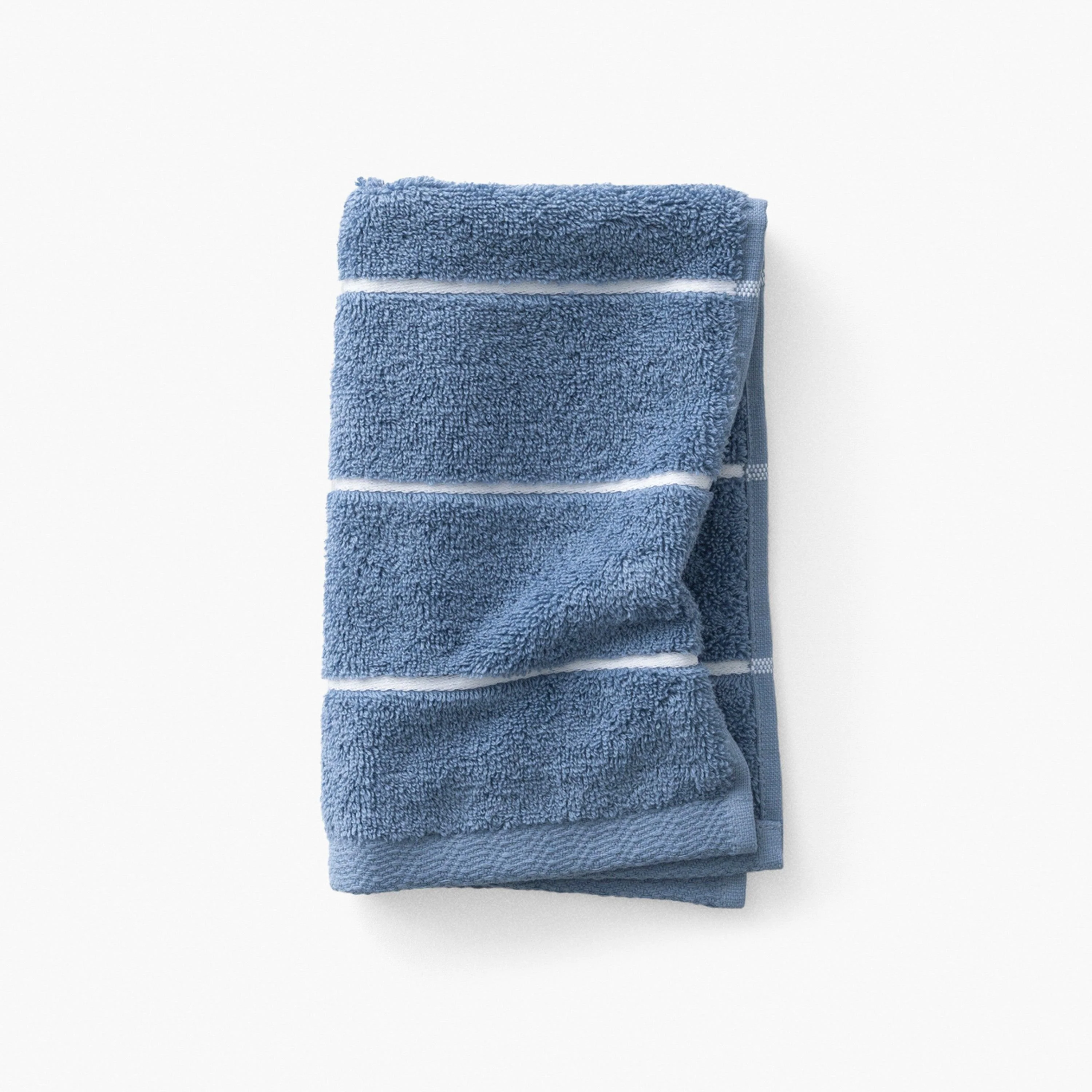 Hypnotic Cotton Guest Towel - Indigo - Image 2