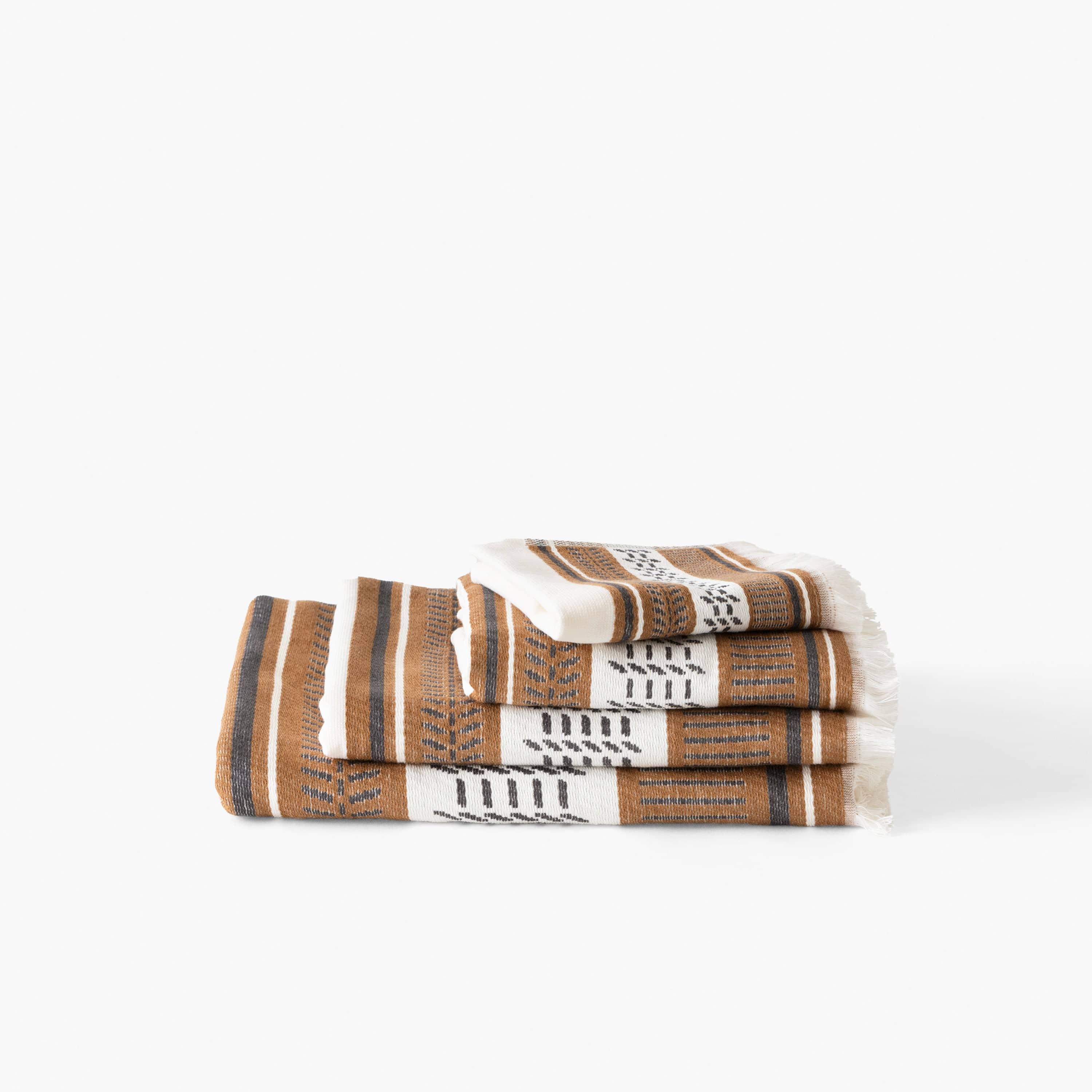 Guest Towel in Cotton Eclipse Off White - Image 4