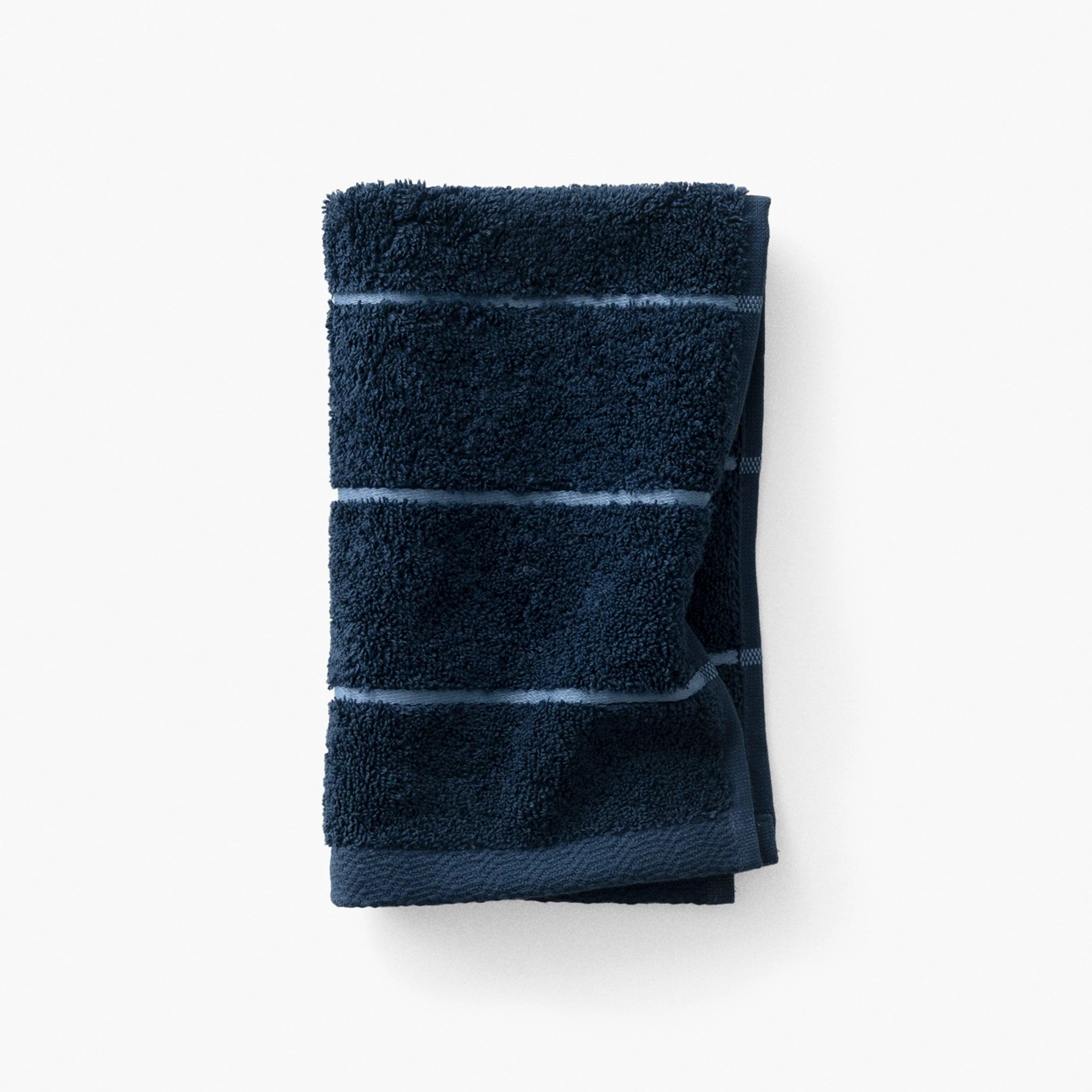 Hypnotic Cotton Guest Towel - Navy - Image 2