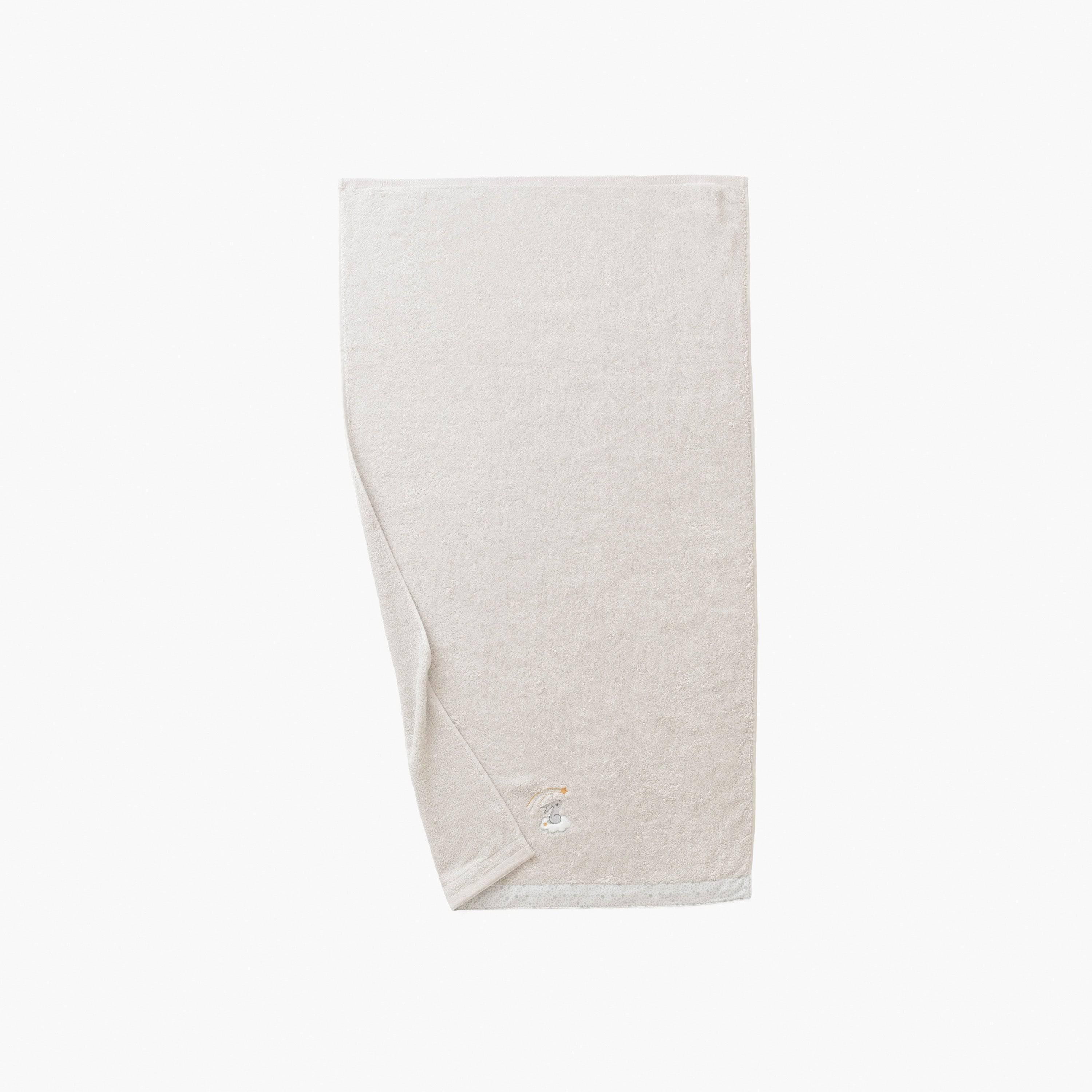 Illumine Organic Cotton Bath Towel - Chalk Grey - Image 8