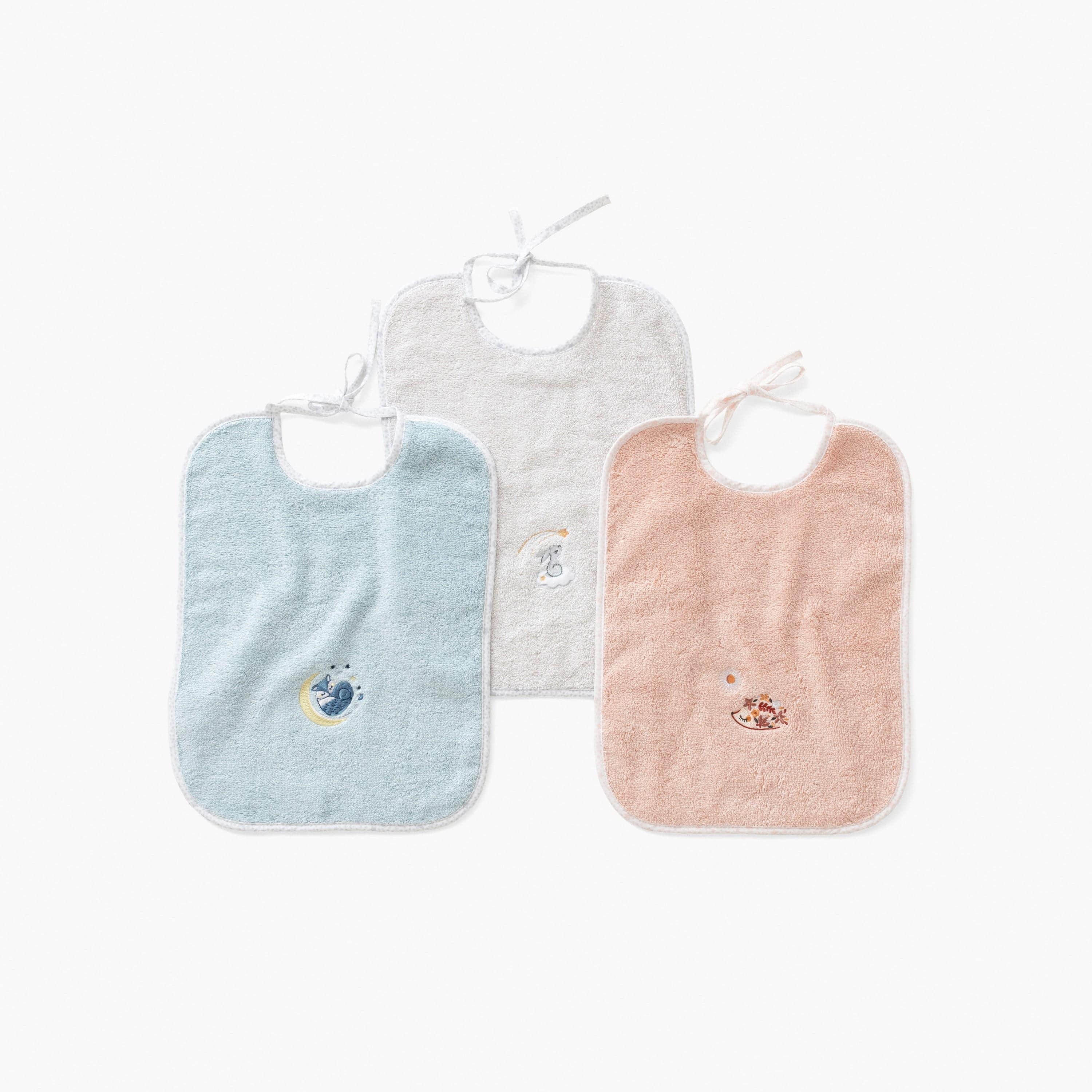 Illumine Pink Organic Cotton Bib - Image 4