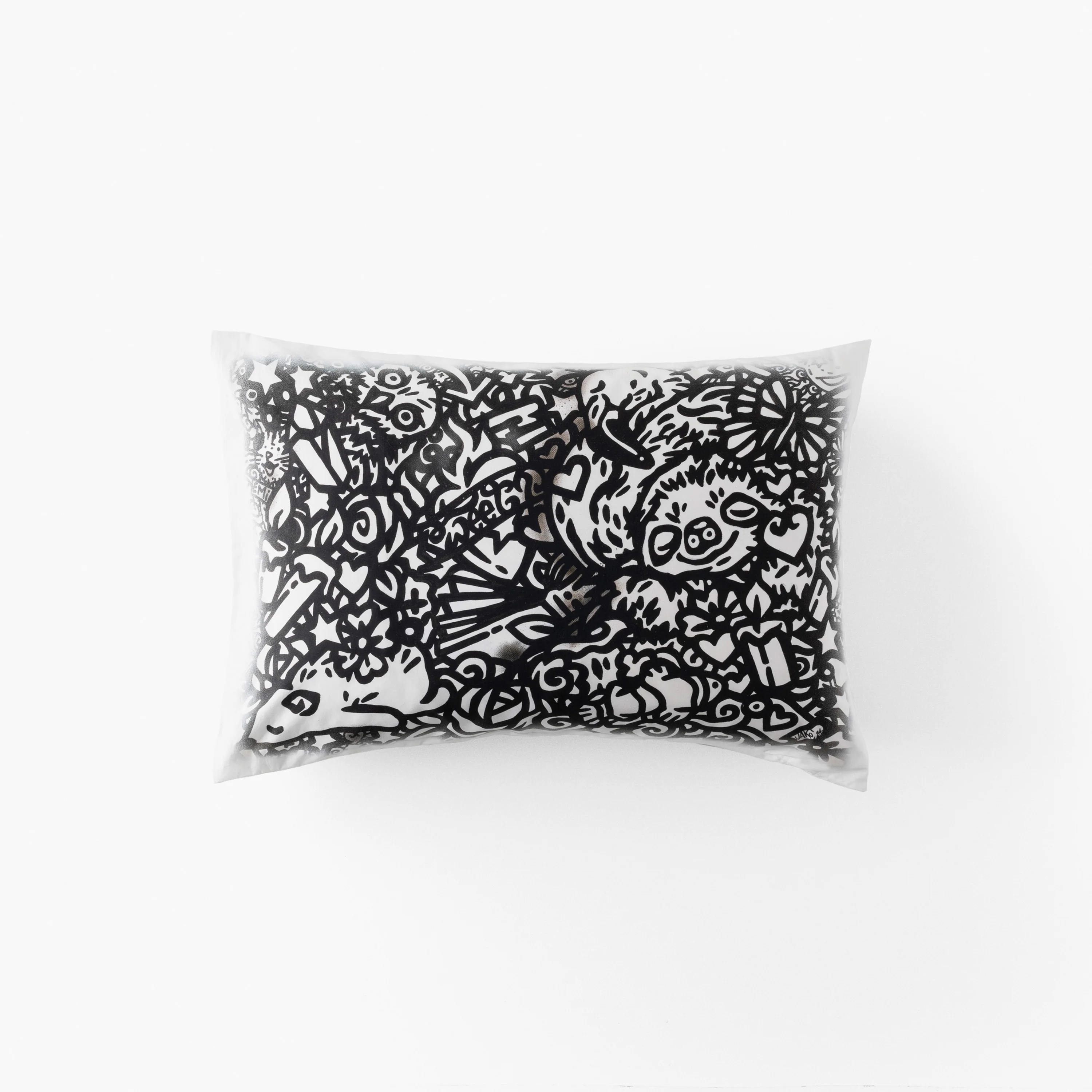 Jakè24 Rectangular Cotton Pillowcase - Multicoloured - Image 2