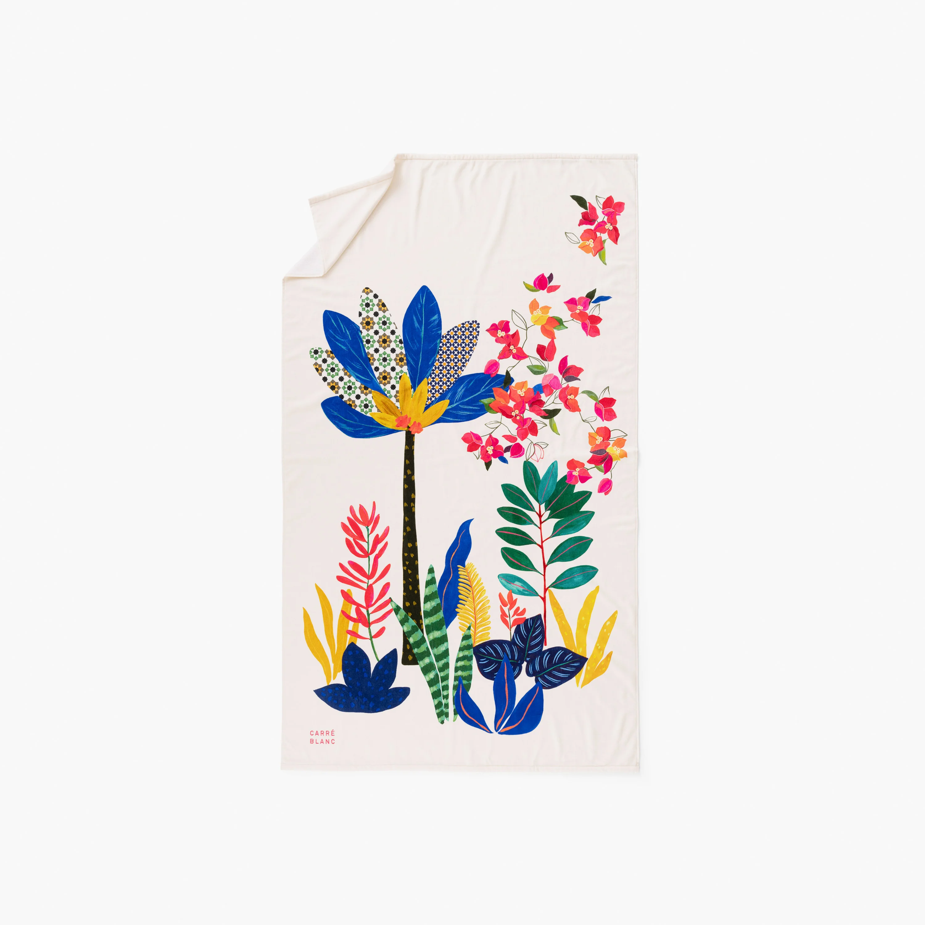 Jardin Cotton Beach Towel - Multicolour - Image 3