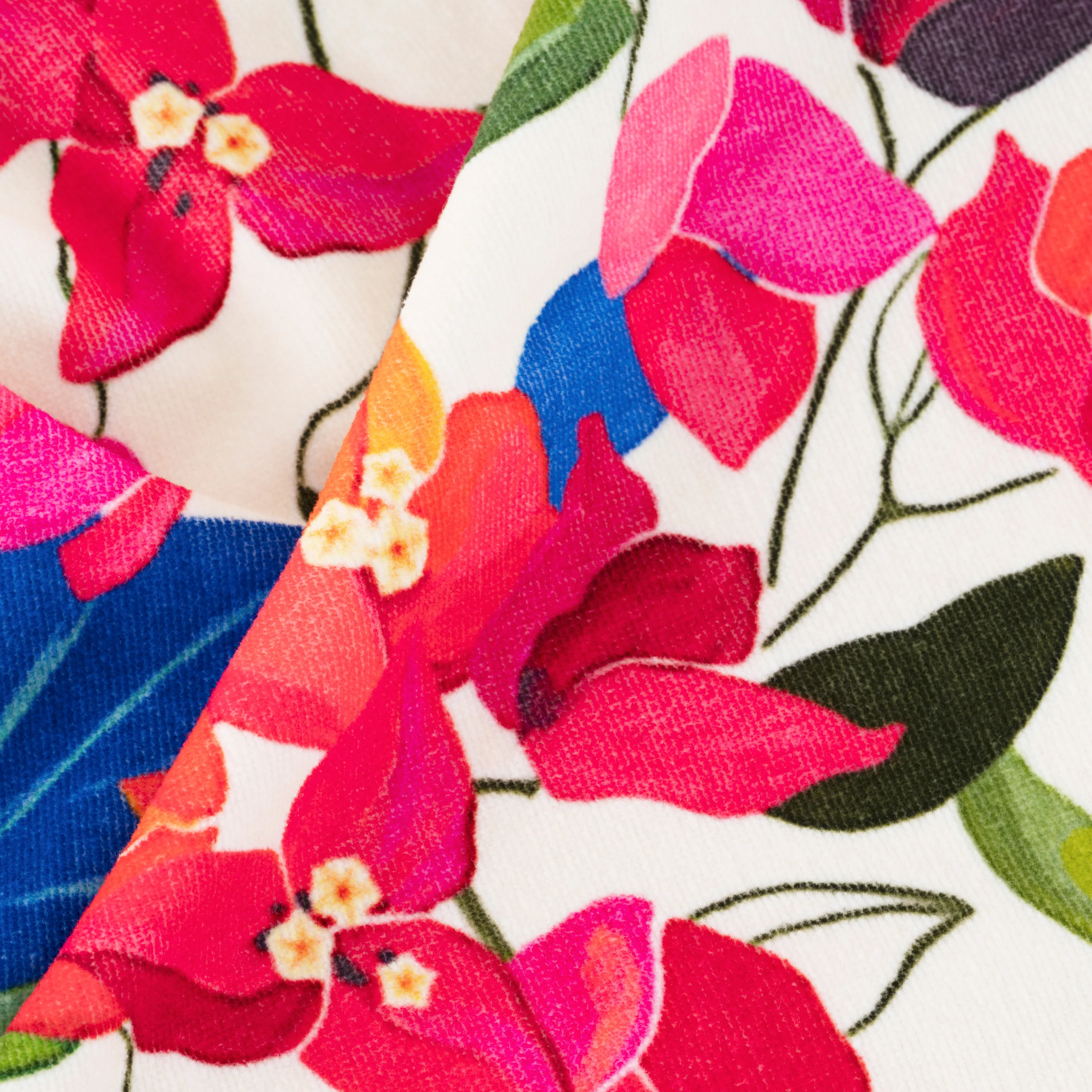 Jardin Cotton Beach Towel - Multicolour - Image 5