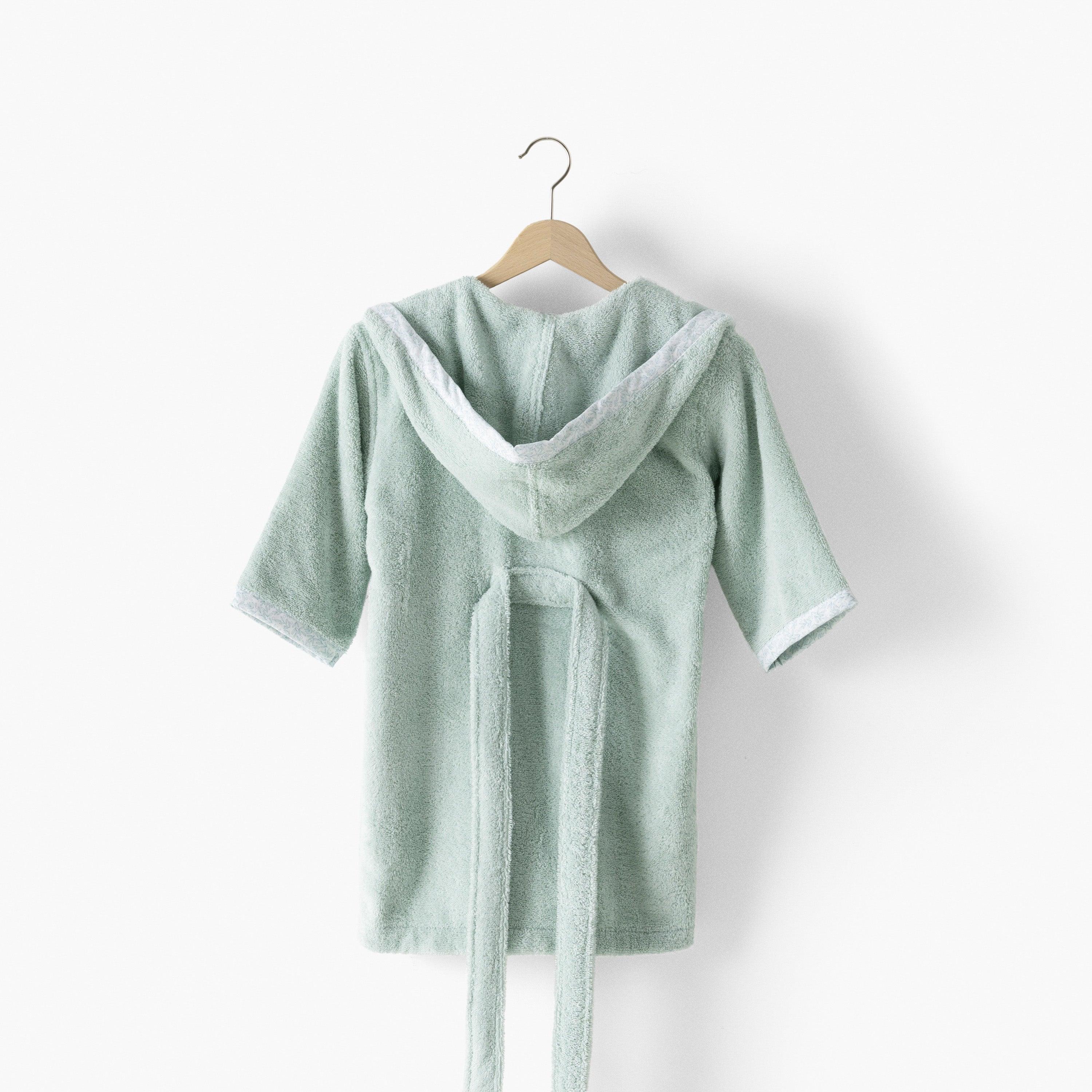 Jardine Organic Cotton Baby Bathrobe - Almond - Image 3