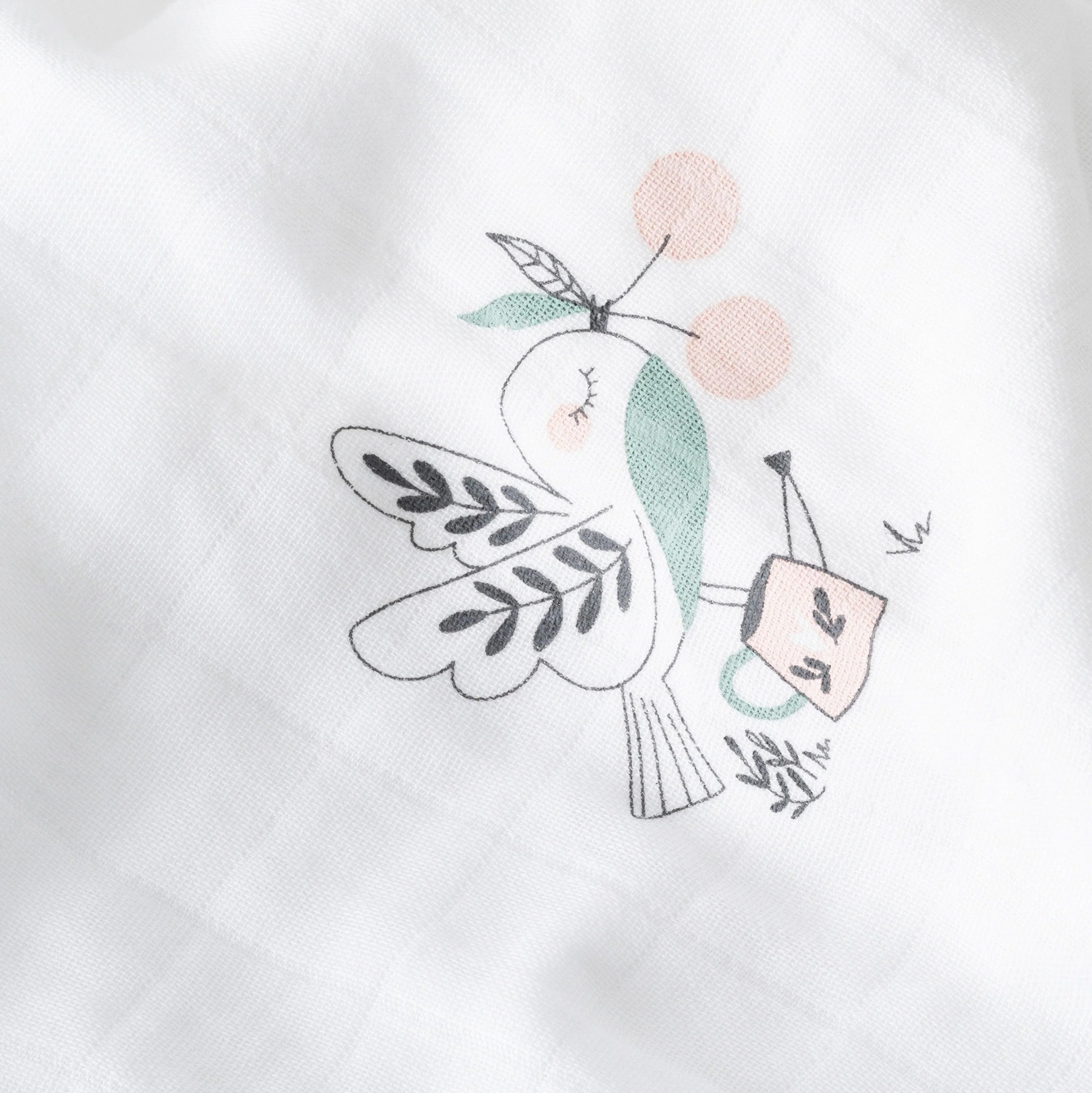 Jardine Organic Cotton Cuddly Toy - White - Image 3