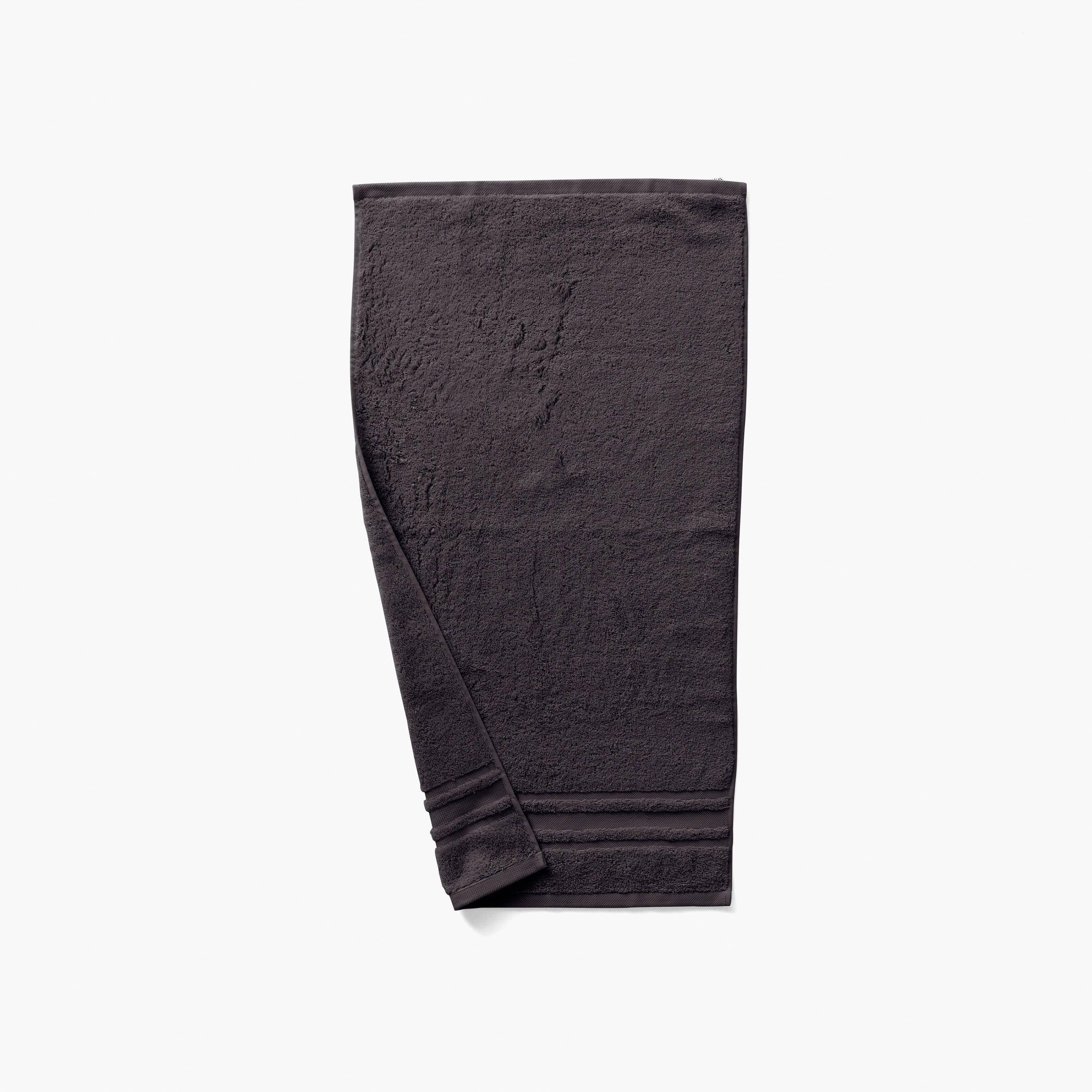 Lola II Cotton Guest Towel - Anthracite