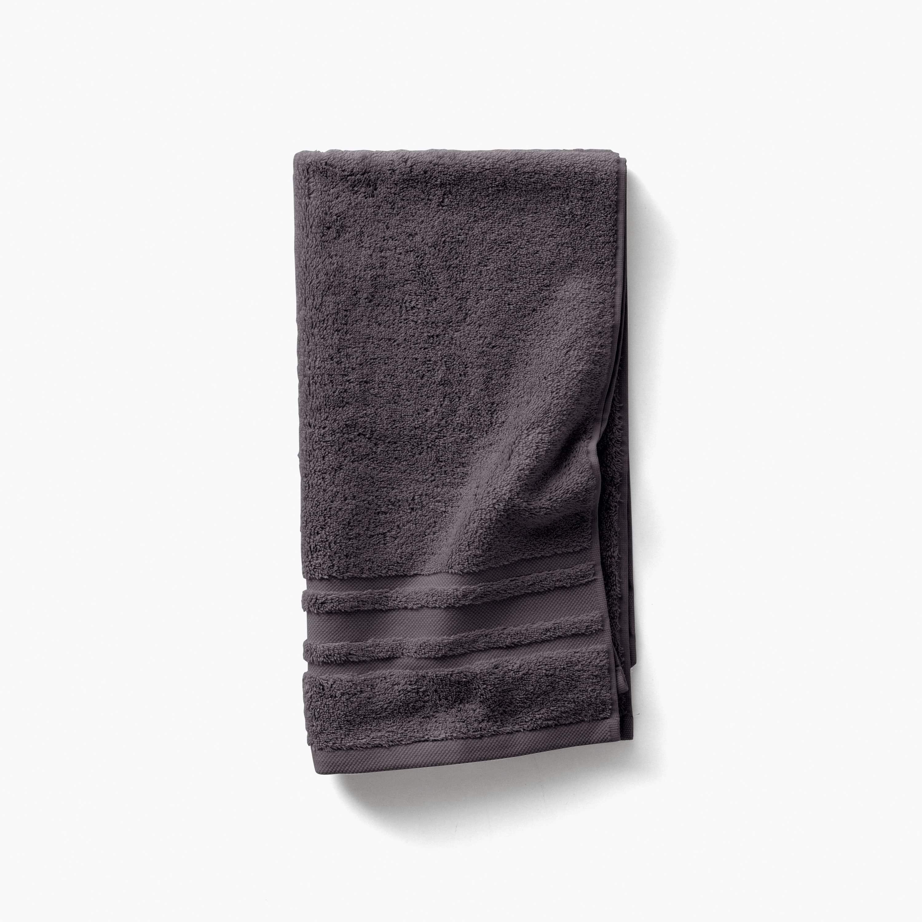 Lola II Cotton Guest Towel - Anthracite - Image 2