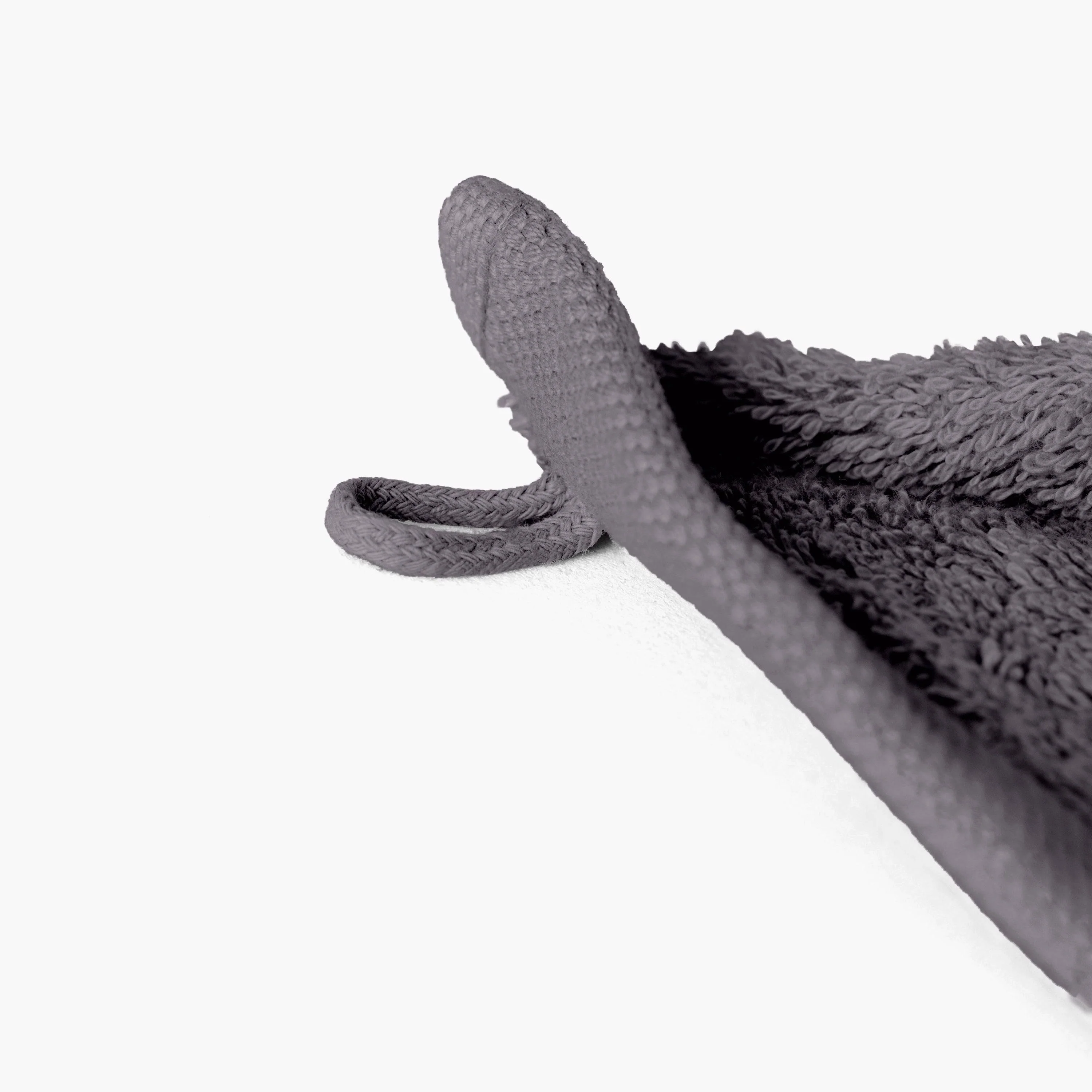 Lola II Cotton Guest Towel - Anthracite - Image 3