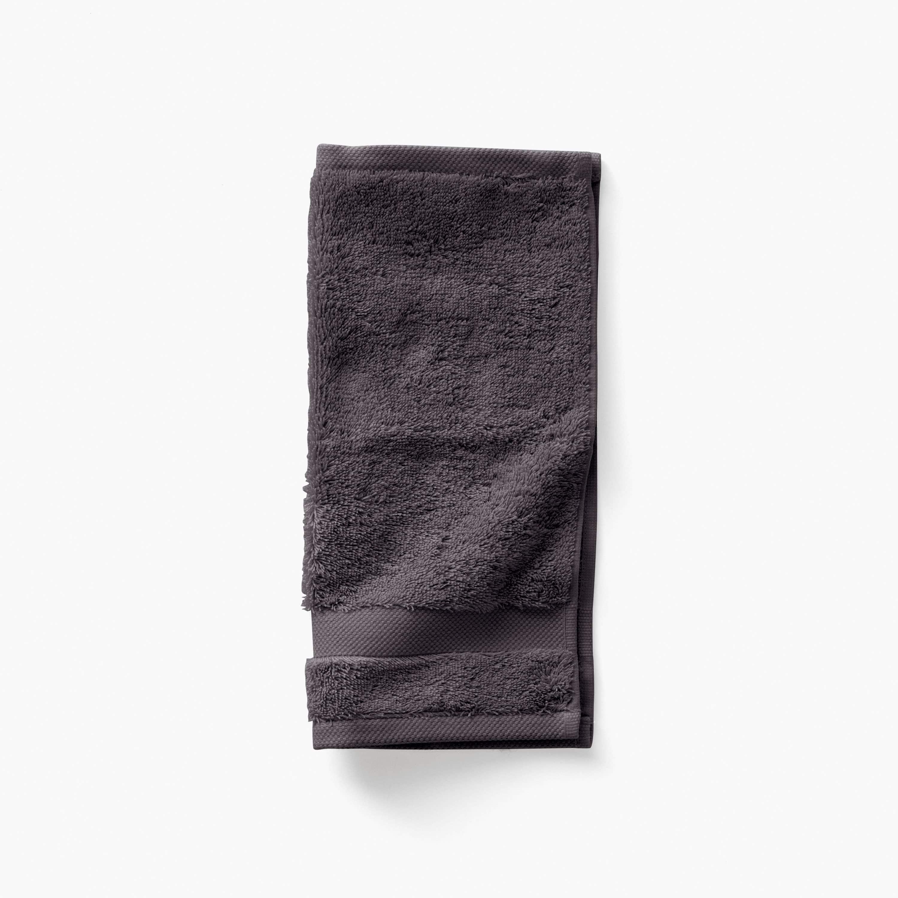 Lola II Cotton Washcloth - Anthracite - Image 3