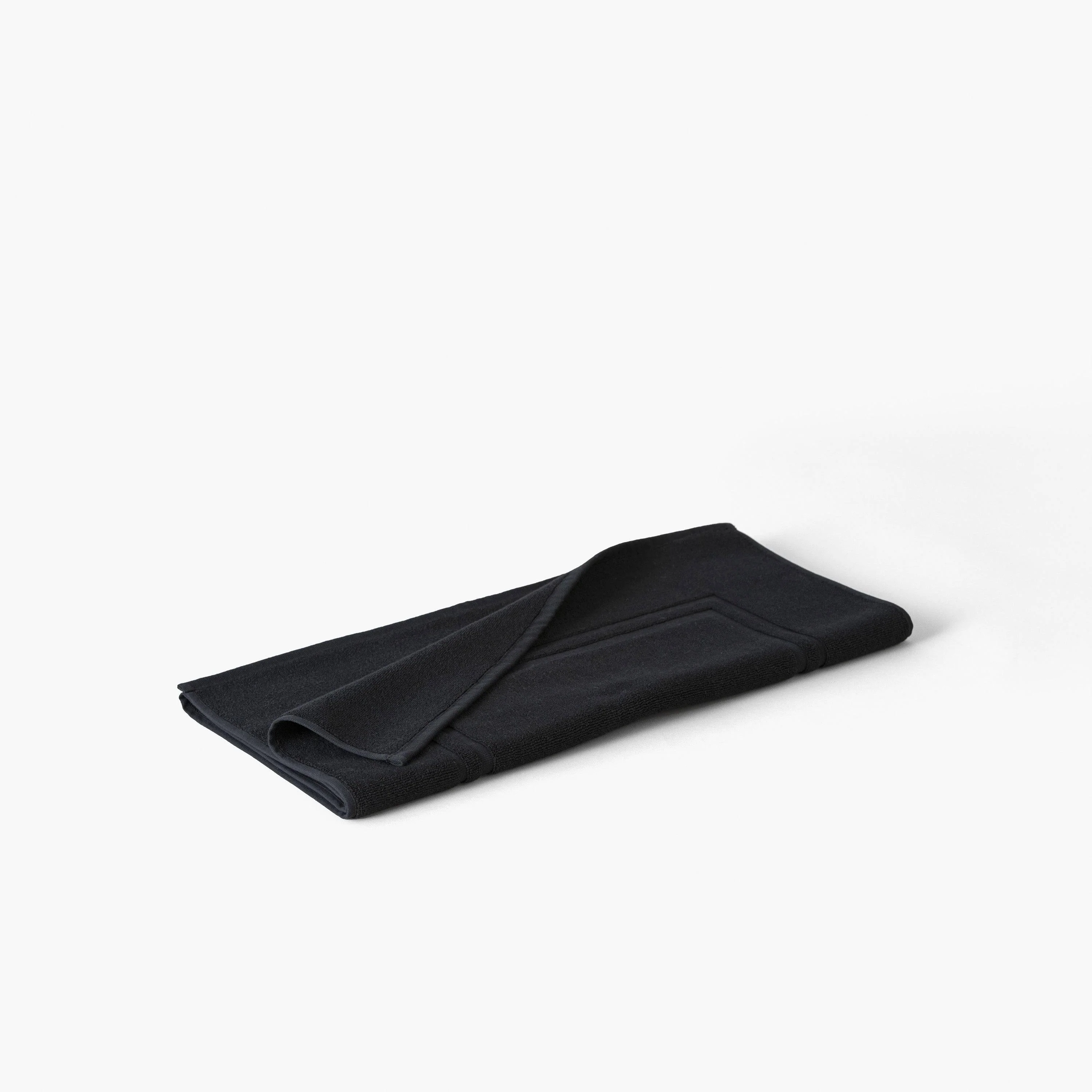 Lola II Cotton Bath Mat - Black - Image 3