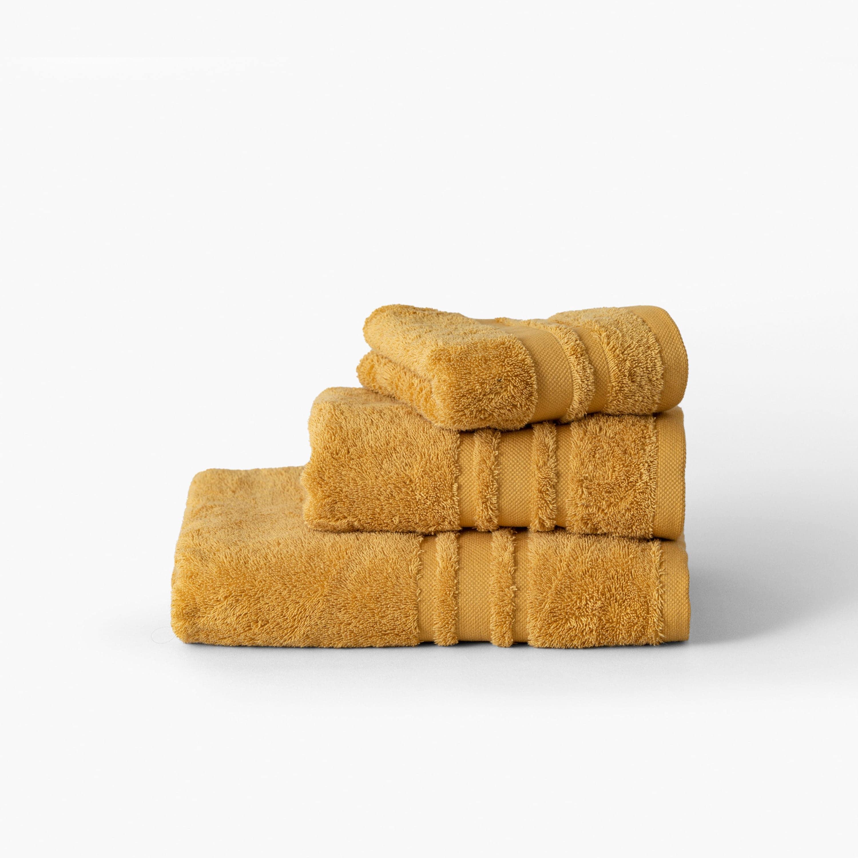 Lola II Cotton Bath Towel - Honey - Image 4