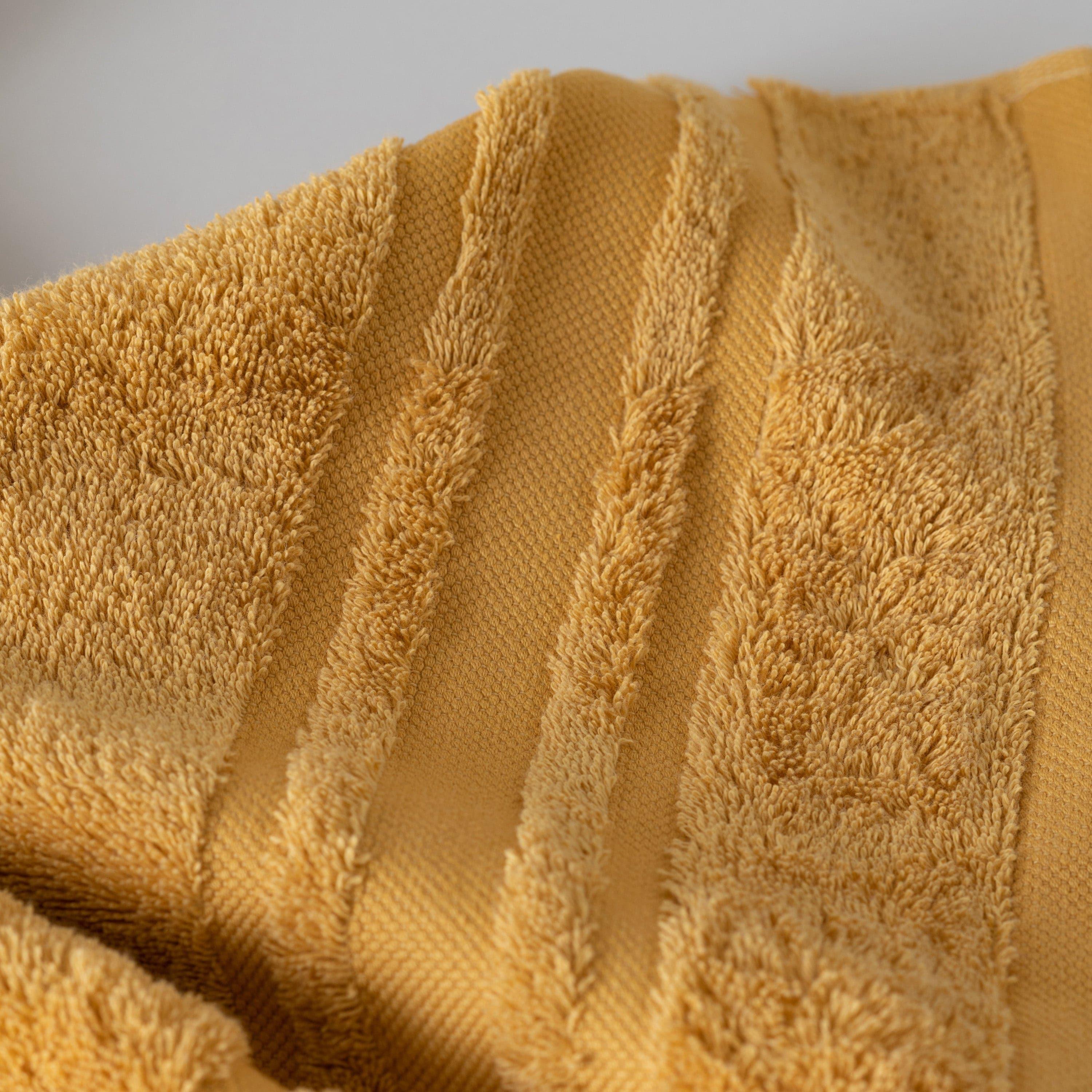Lola II Cotton Bath Towel - Honey - Image 5