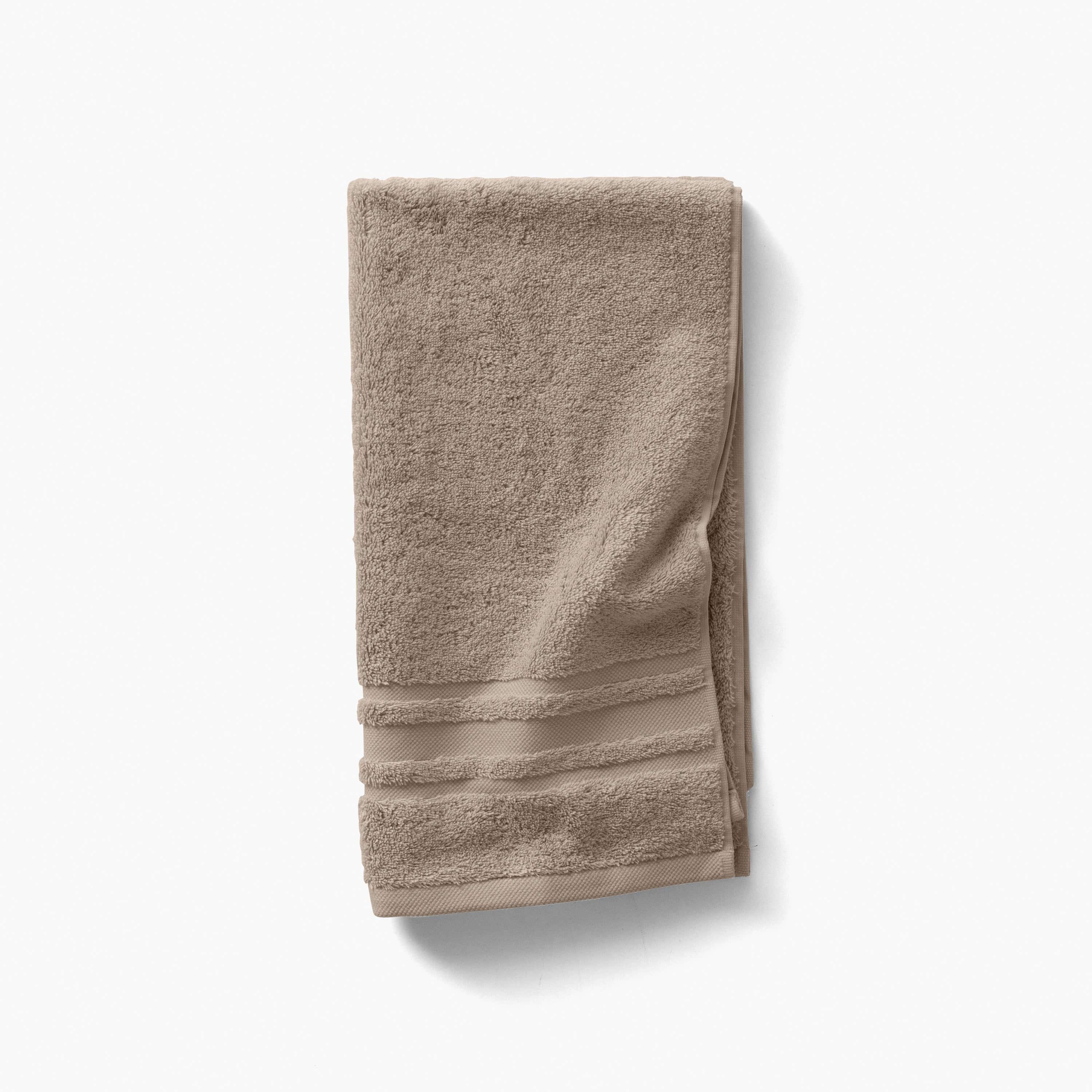 Lola II Cotton Bath Towel - Mink - Image 7