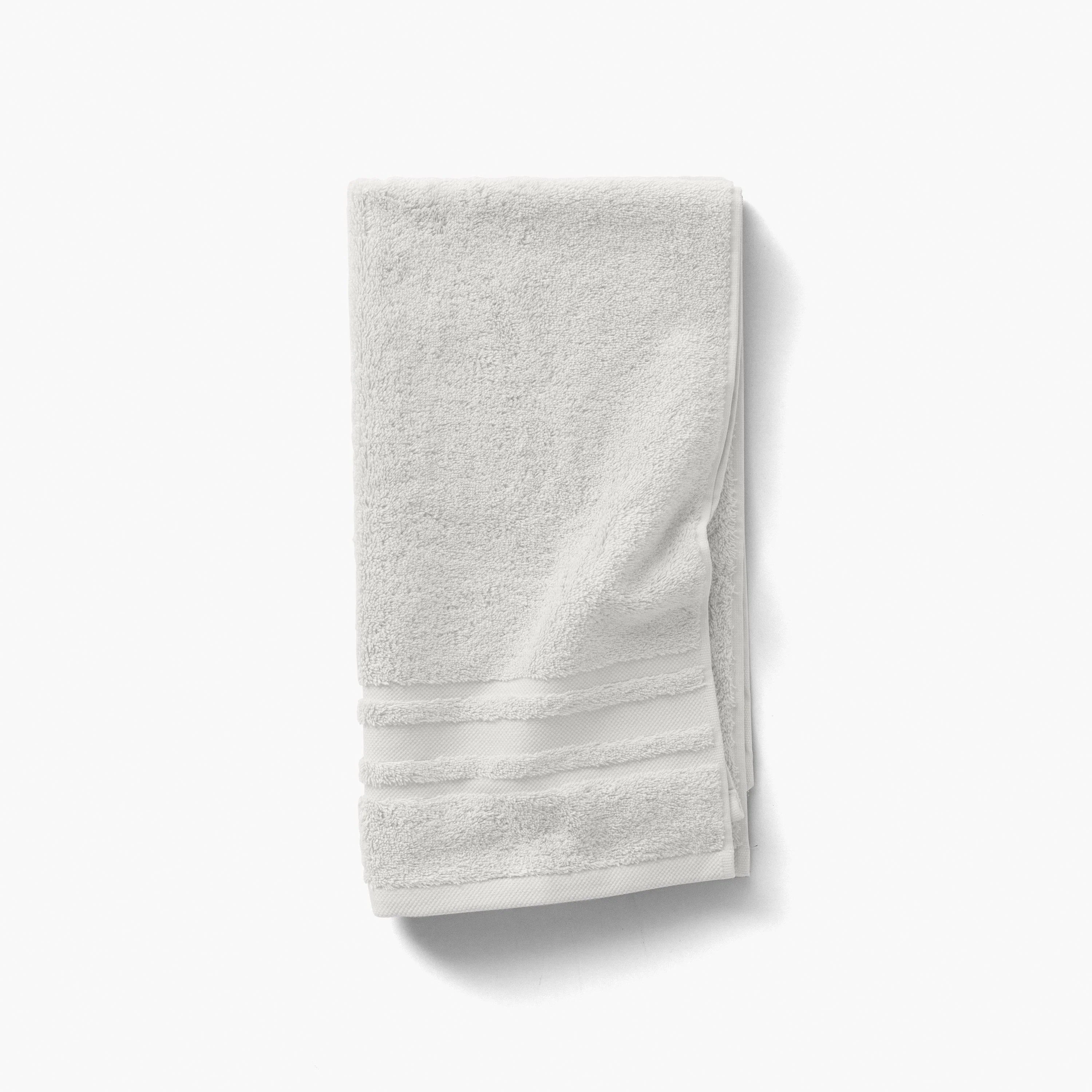 Lola II Cotton Bath Towel - Pearl - Image 3