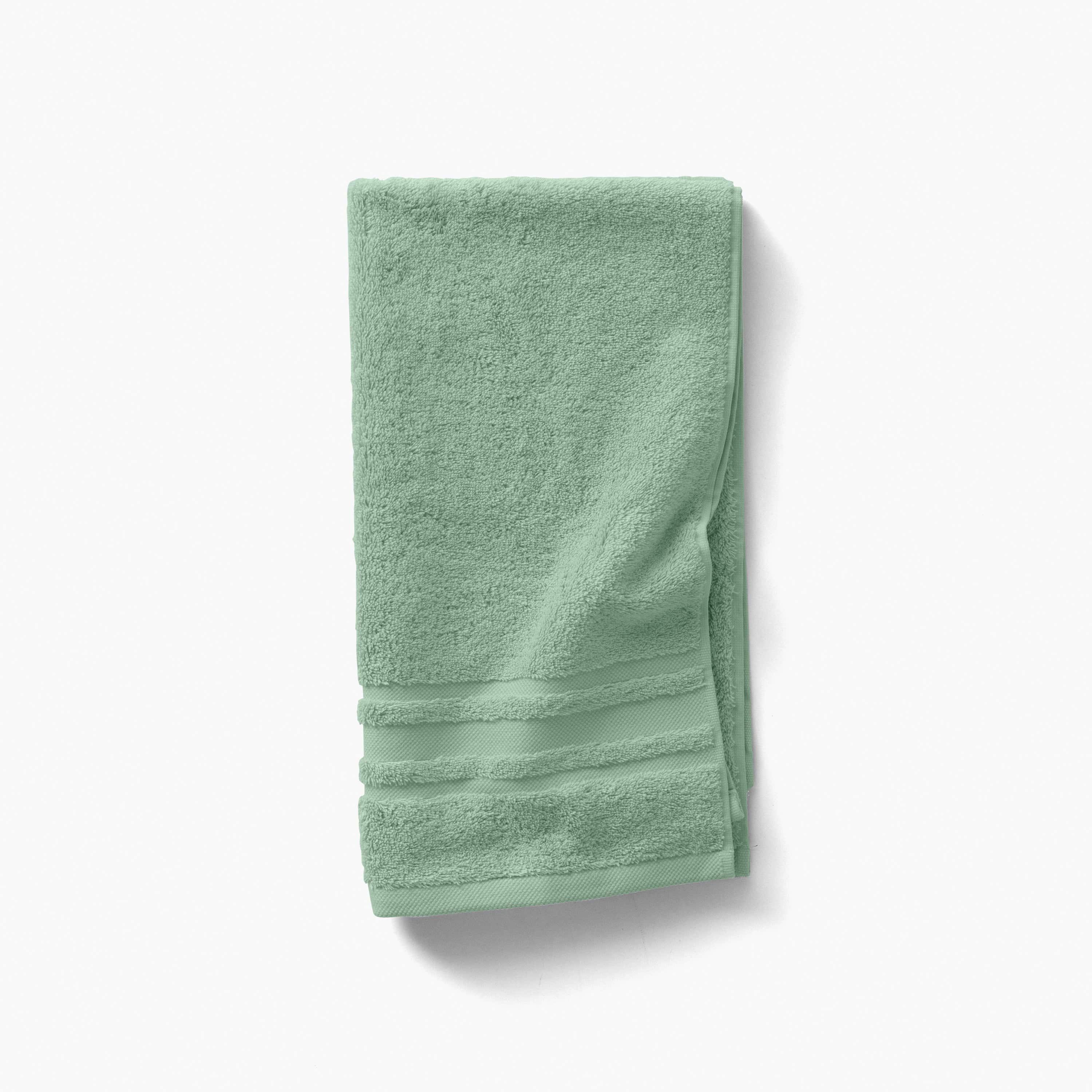 Lola II Cotton Bath Towel - Sage - Image 7