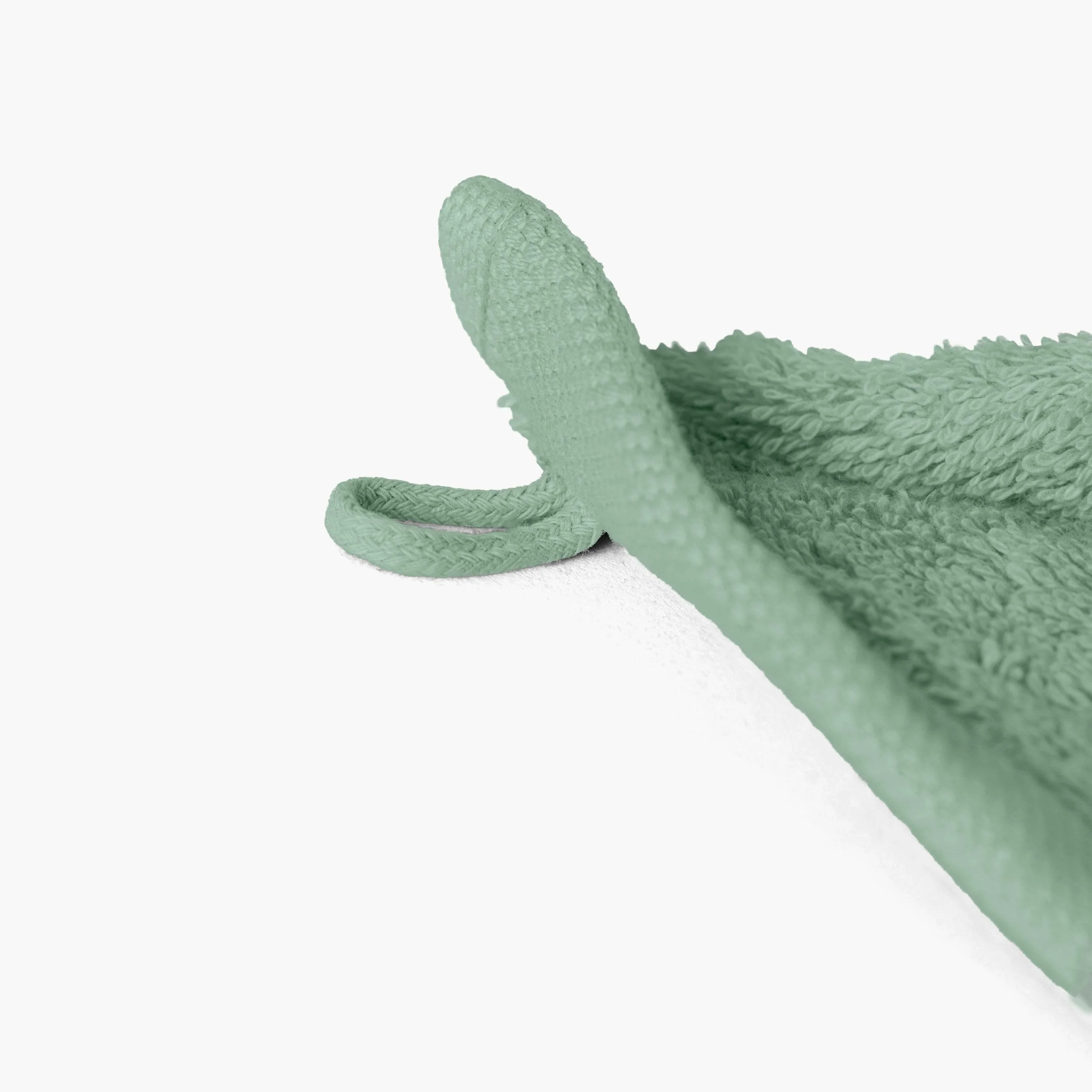 Lola II Cotton Guest Towel - Sage - Image 3