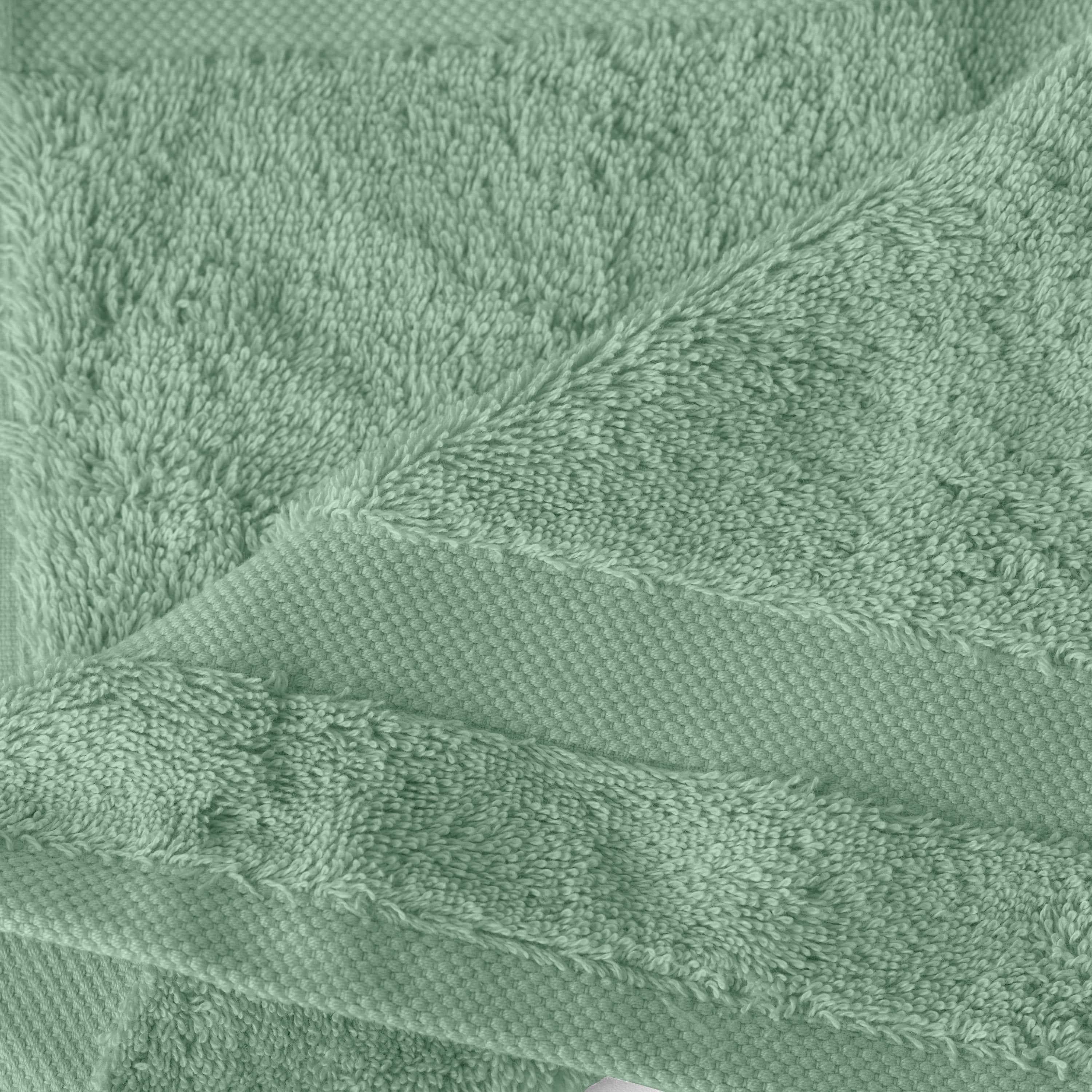 Lola II Cotton Washcloth - Sage - Image 4