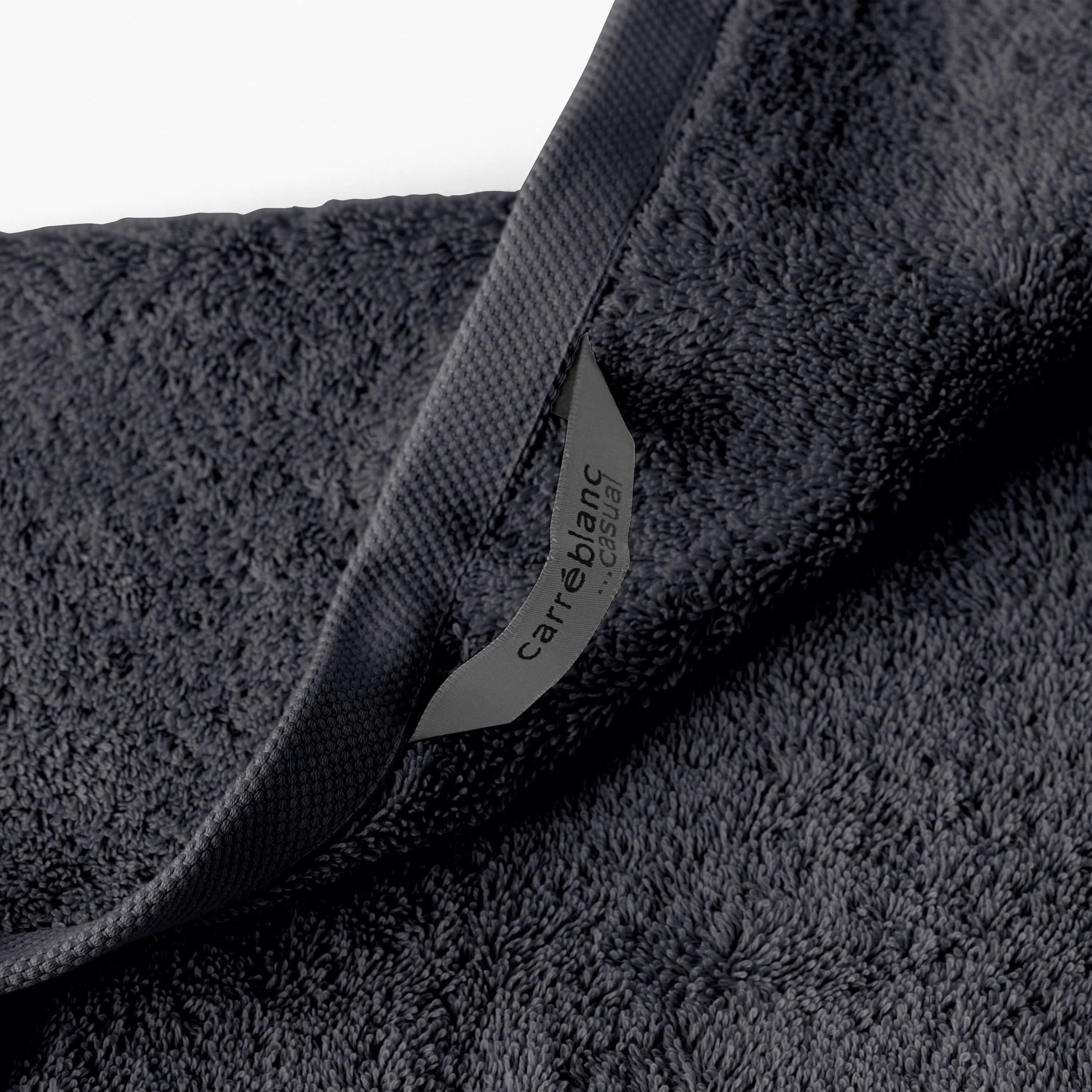 Lola II Cotton Guest Towel - Slate - Image 4