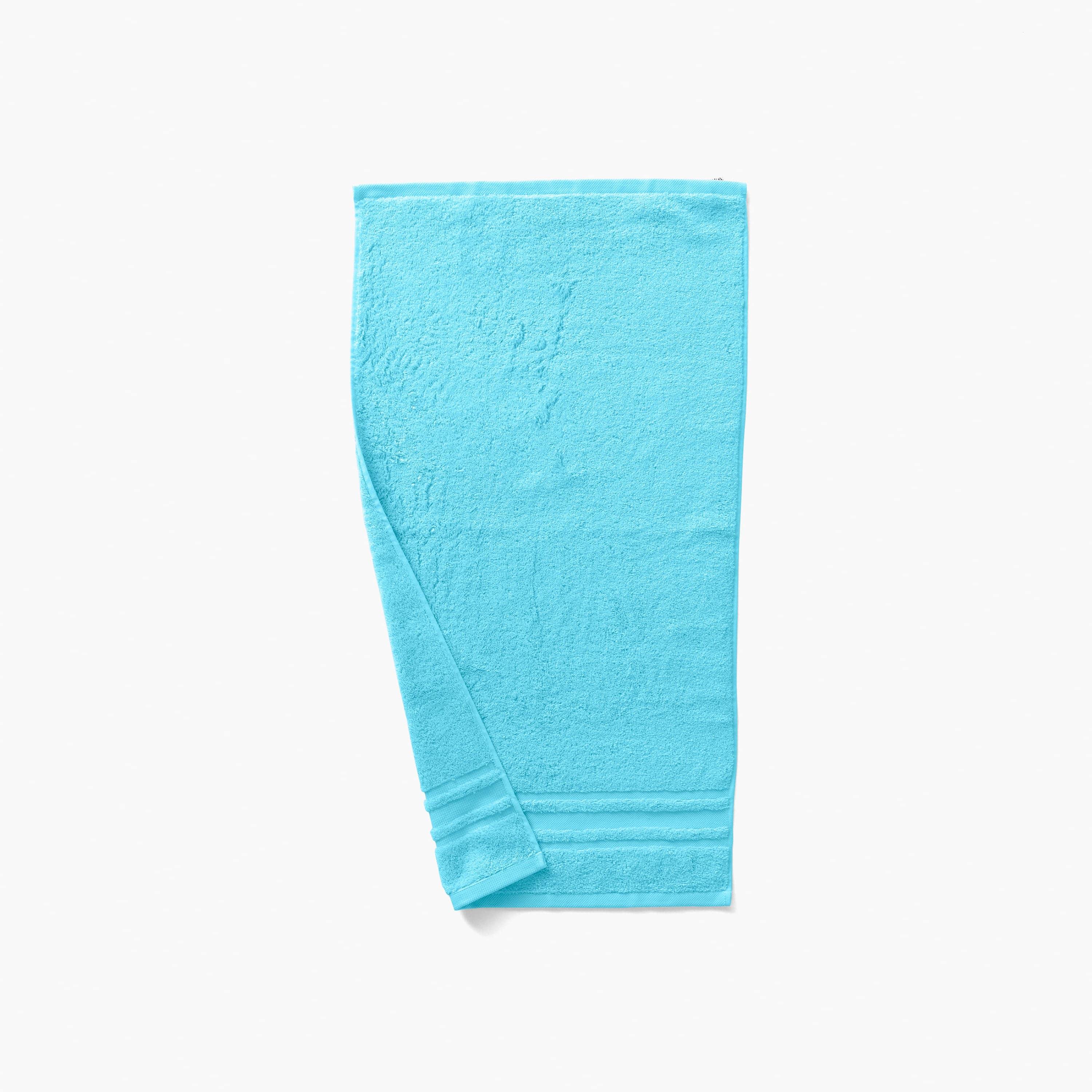Lola II Cotton Bath Towel - Turquoise - Image 2
