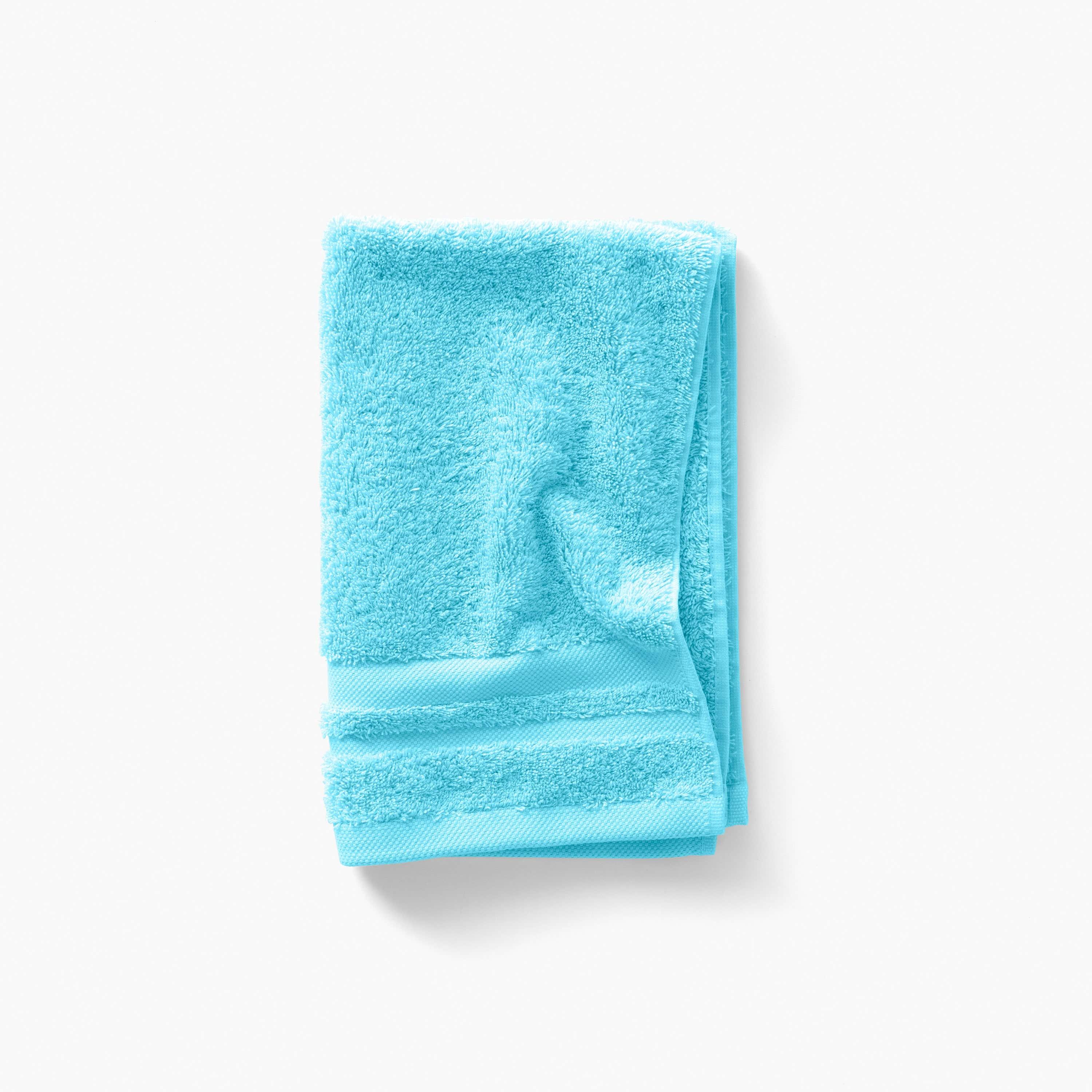 Lola II Cotton Towel Set - Turquoise - Image 3