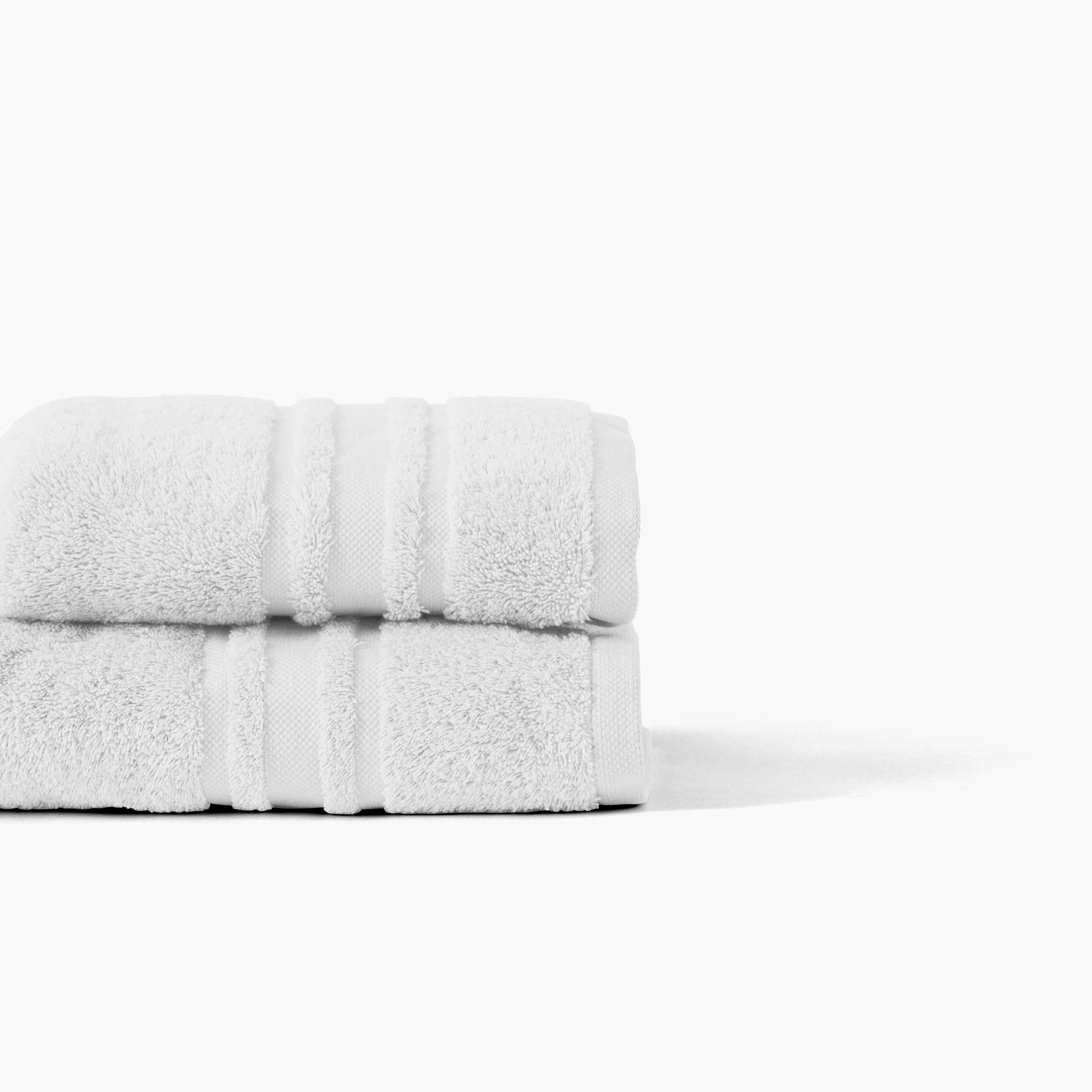 Lola II Cotton Bath Towel - White - Image 6