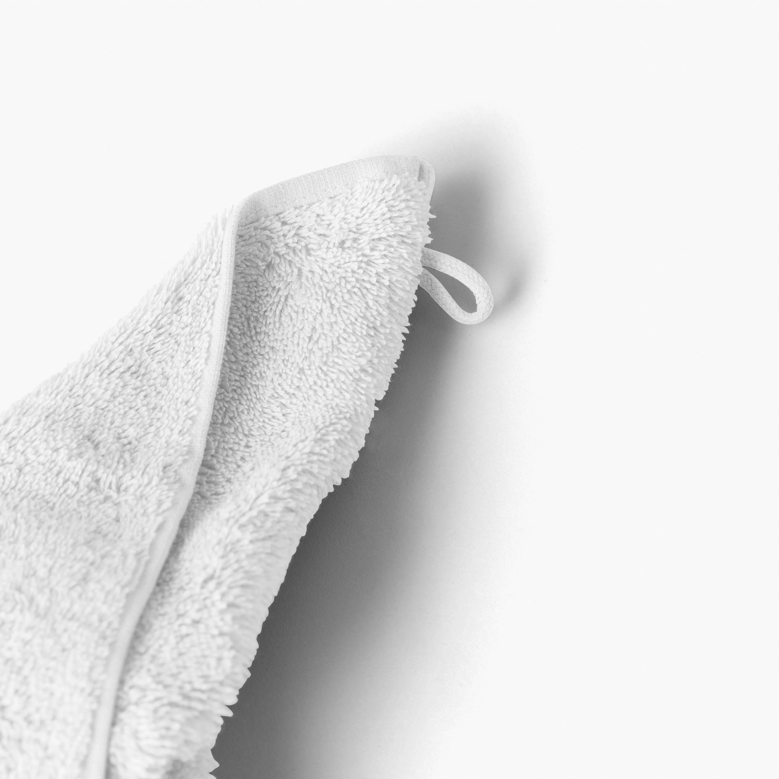 Lola II Cotton Washcloth - White - Image 3