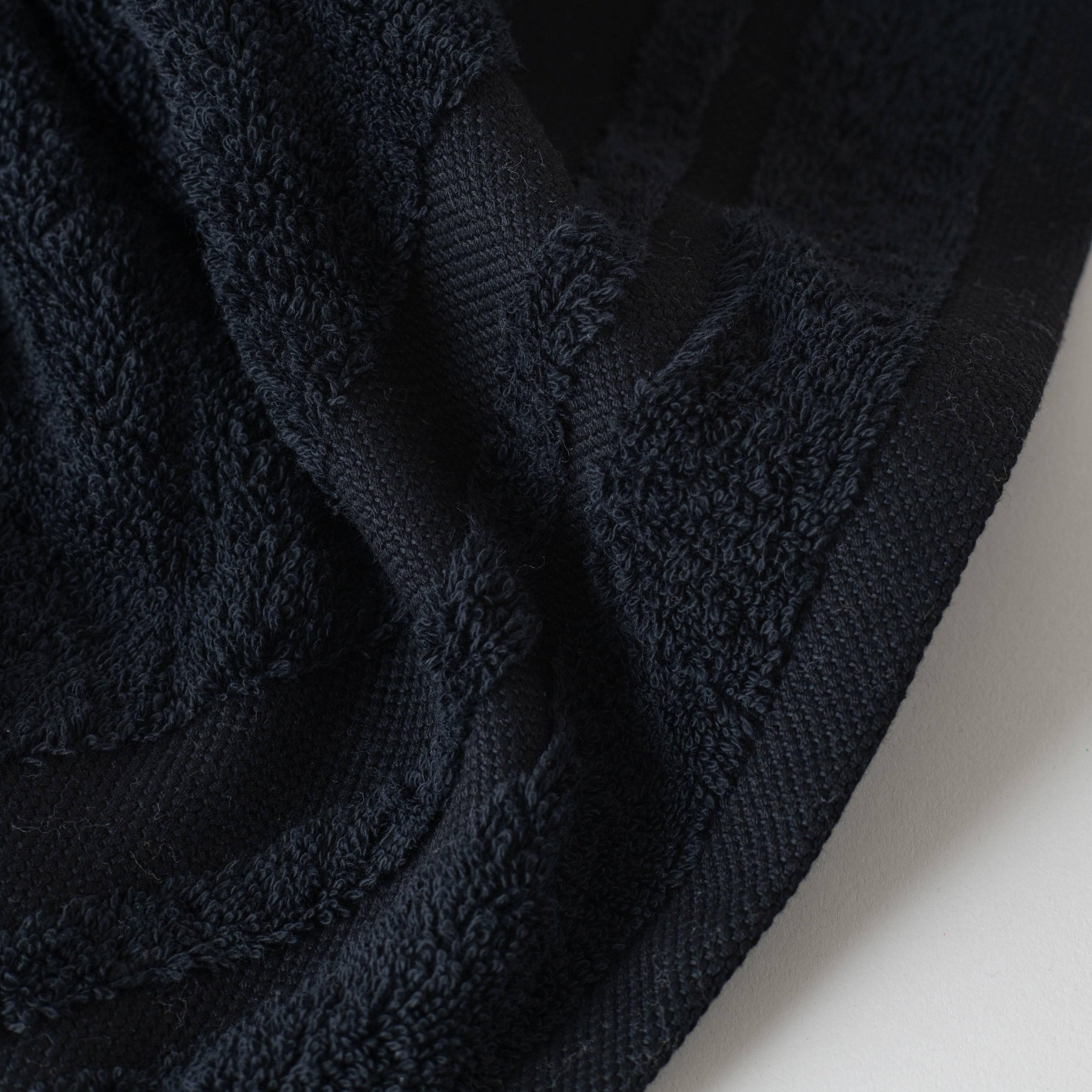 Lola II Cotton Guest Towel - Black - Image 3
