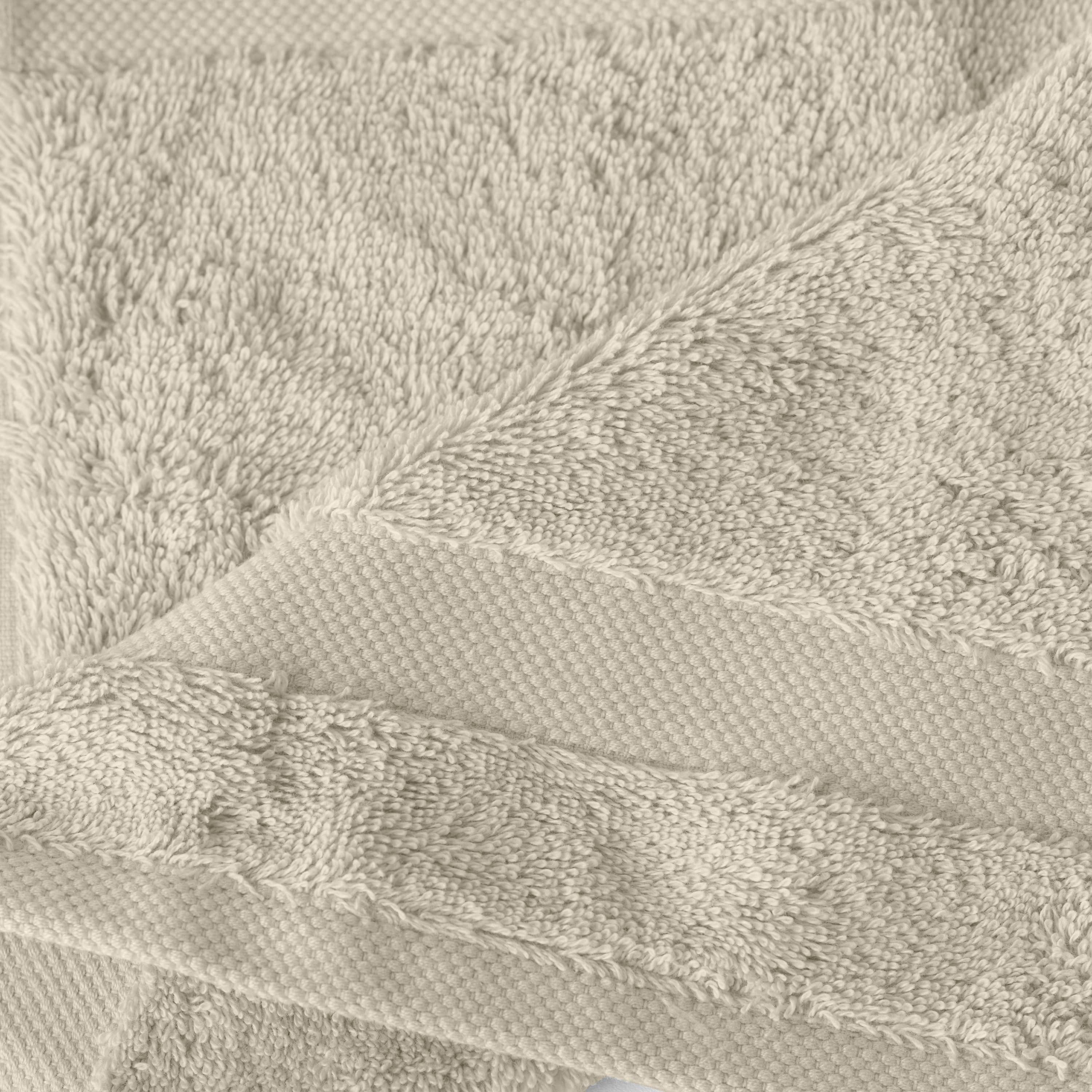 Lola II Cotton Washcloth - Linen - Image 5