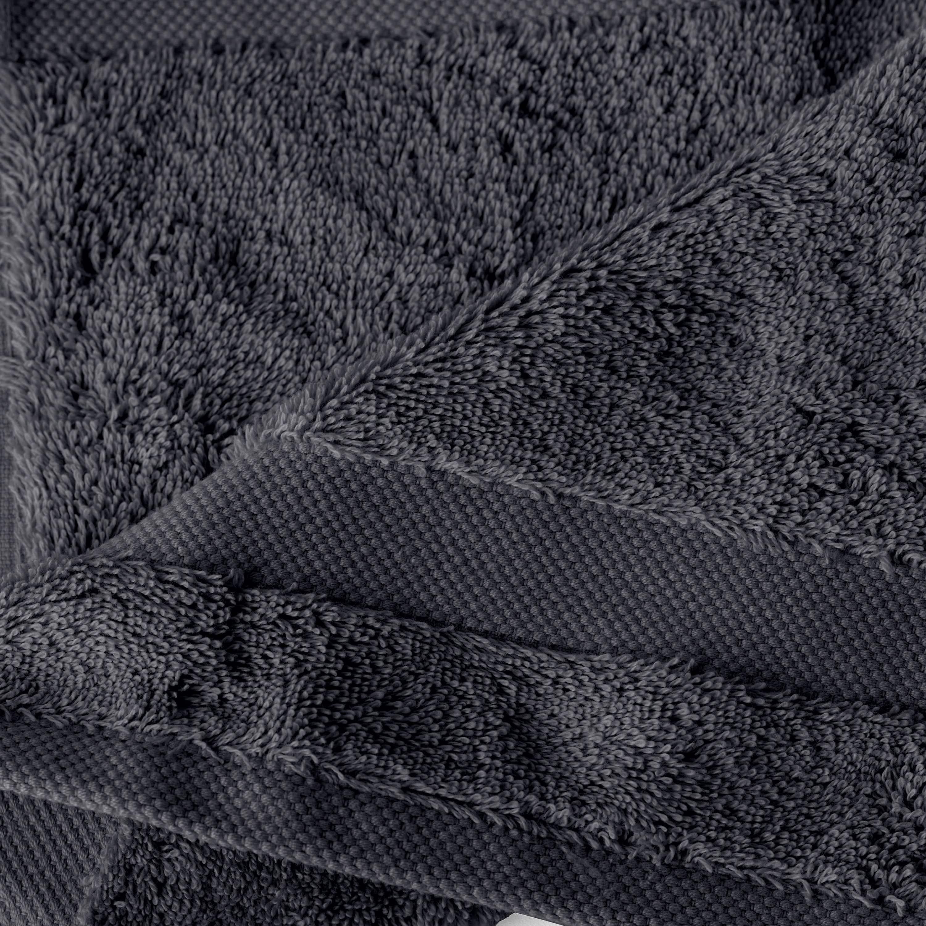Lola II Cotton Towel Set - Slate - Image 6